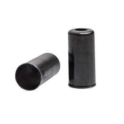 Capgo Scheibenbremse Endkappe für Bremsaussenhülle für 5mm, Messing, schwarz