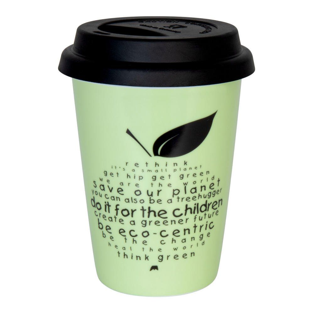 Könitz Coffee-to-go-Becher Eco - rethink, Porzellan