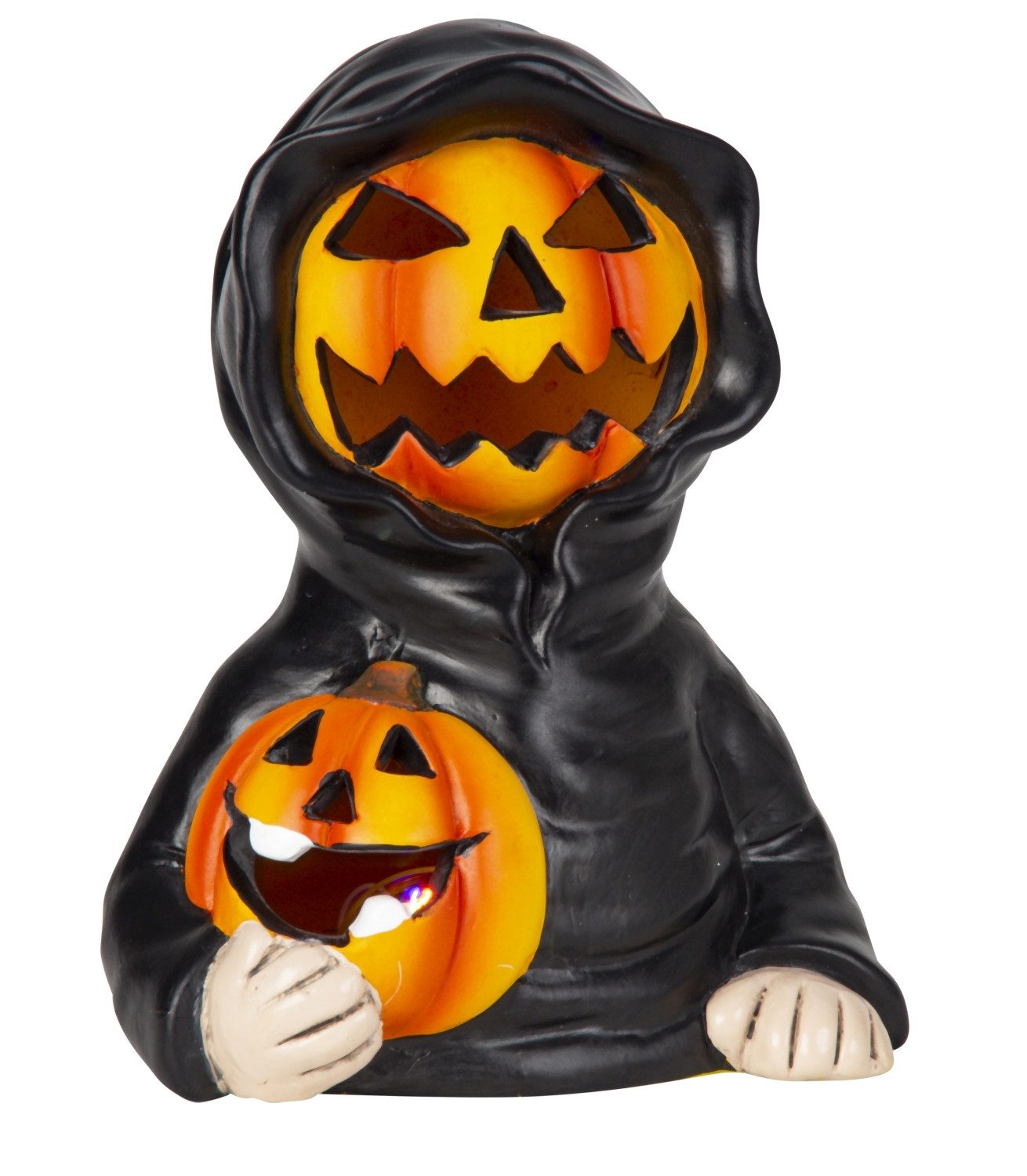 Mel-O-Design LED Dekofigur Halloweenfigur Pumpkin Shadow mit LED Licht