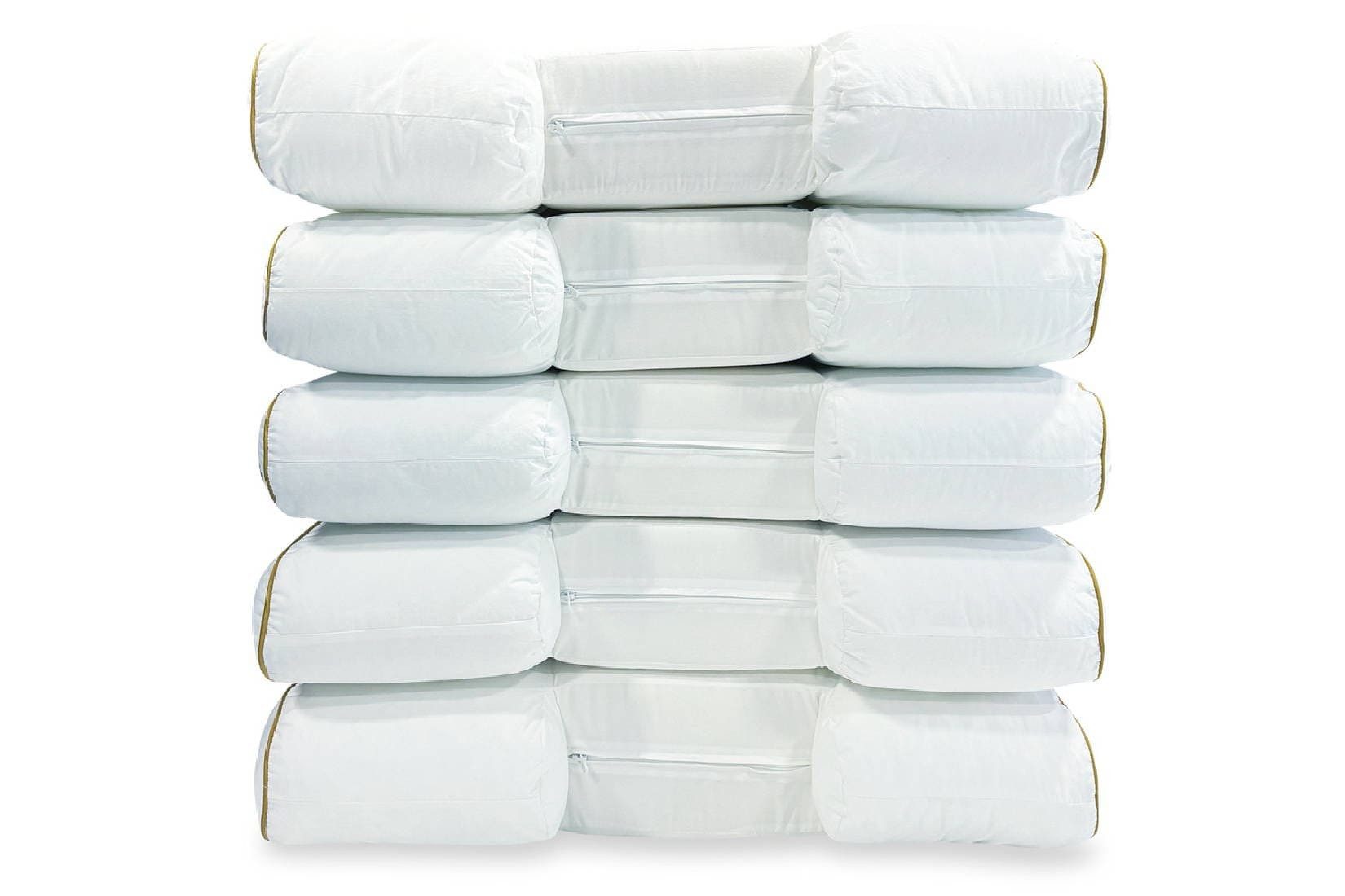 Sleepy Nackenstützkissen Ergopillow, Füllung: 100% Polyester, Seitenschläfer, Rückenschläfer, Bauchschläfer, Mit Talalay Latex Stützkern