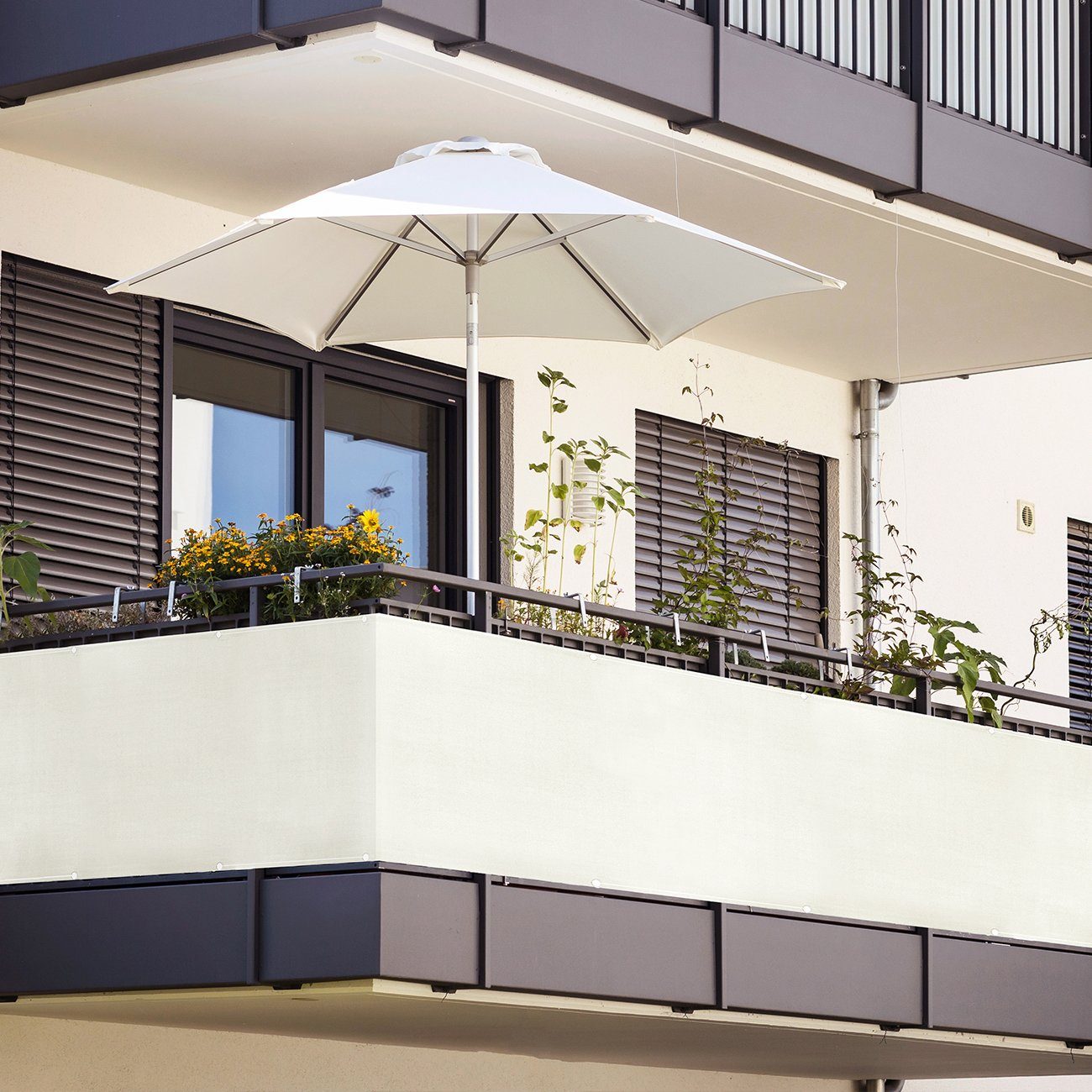 Sekey Balkonsichtschutz Balkon-Windschutz, Sichtschutz für den günstig online kaufen
