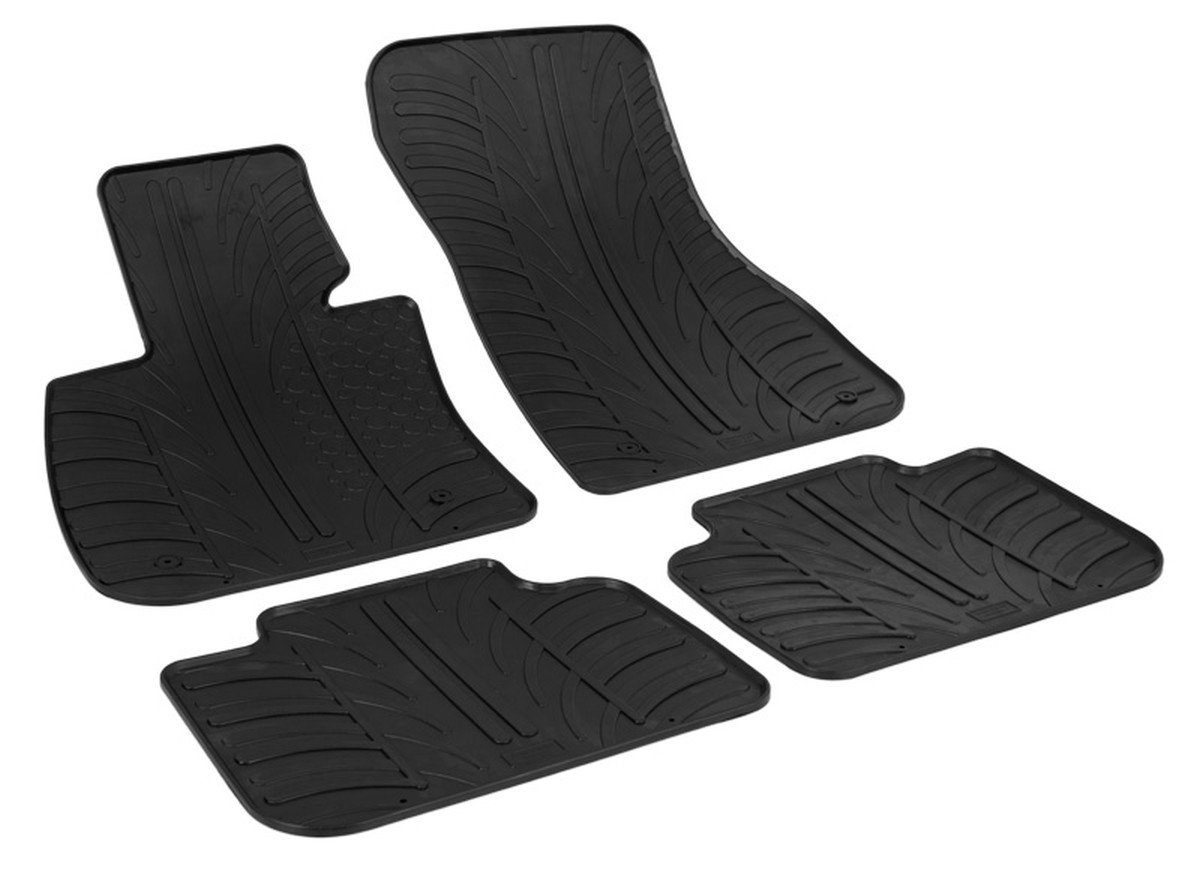 AZUGA Auto-Fußmatten Gummi-Fußmatten passend für BMW X1 ab 10/2015-9/2022 (F48), für BMW X1 SUV
