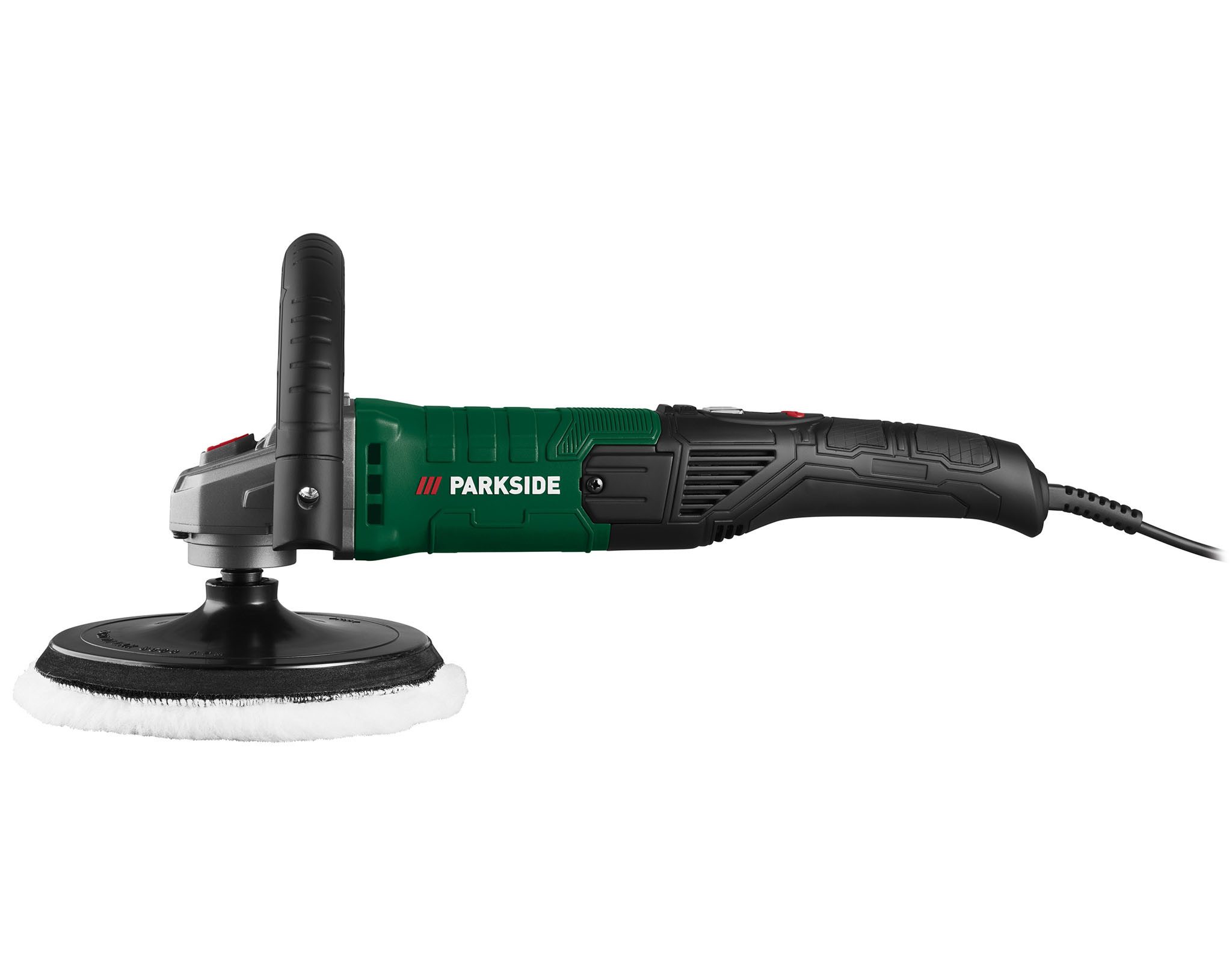 Parkside Akku-Poliermaschine Winkelpolierer Poliergerät Steinpolierer PPM 1200 A1 mit Bügelgriff