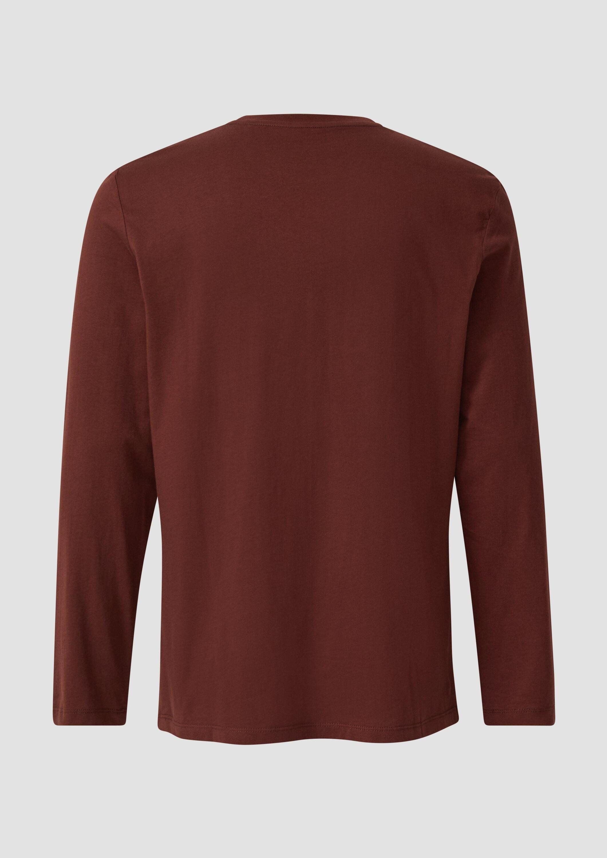 s.Oliver Langarmshirt T-Shirt Weiches Langarmshirt aus Baumwolle günstig online kaufen