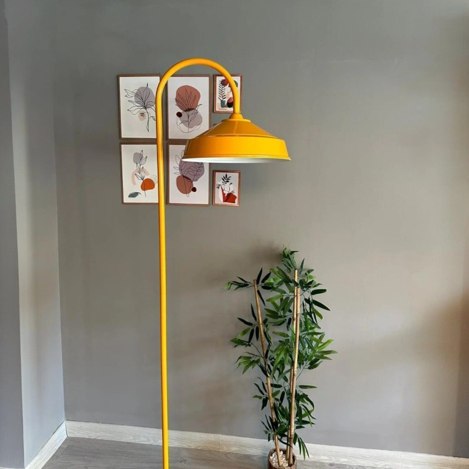 Bamyum Stehlampe Bamyum Modern Dekorative Metall Stehlampe, ohne Leuchtmittel