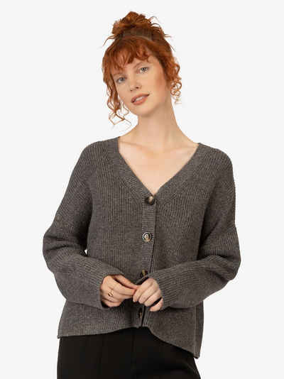 Apart Strickjacke mit Halbpatent