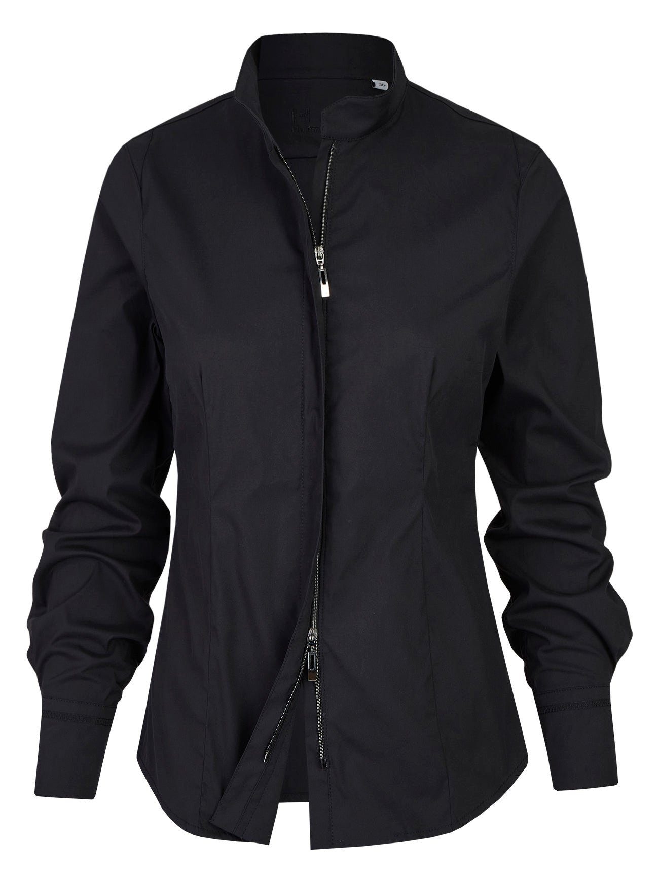 Langarmbluse Lady-Montand - in schwarz