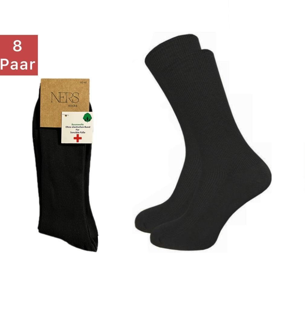Diabetikersocken Gesundheitssocken für Damen und Herren mit hohem Baumwollanteil
