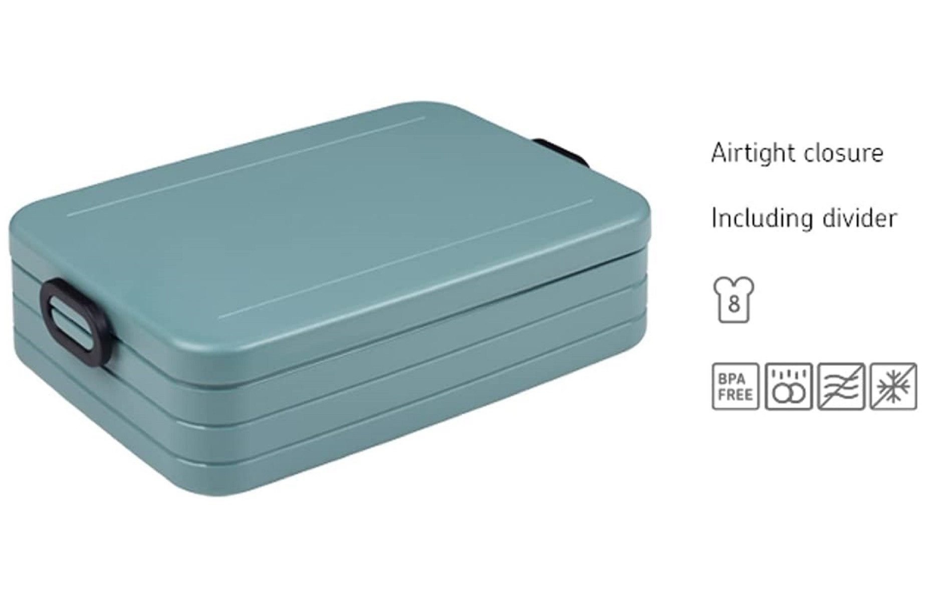 Mepal Lunchbox 2-tlg.Take a Break Set – Nordic Blue / Hellblau – Groß / Klein