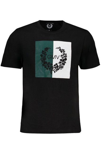 GIAN MARCO VENTURI T-Shirt Stilvolles Herren Kurzarm T-Shirt in Schwarz mit günstig online kaufen