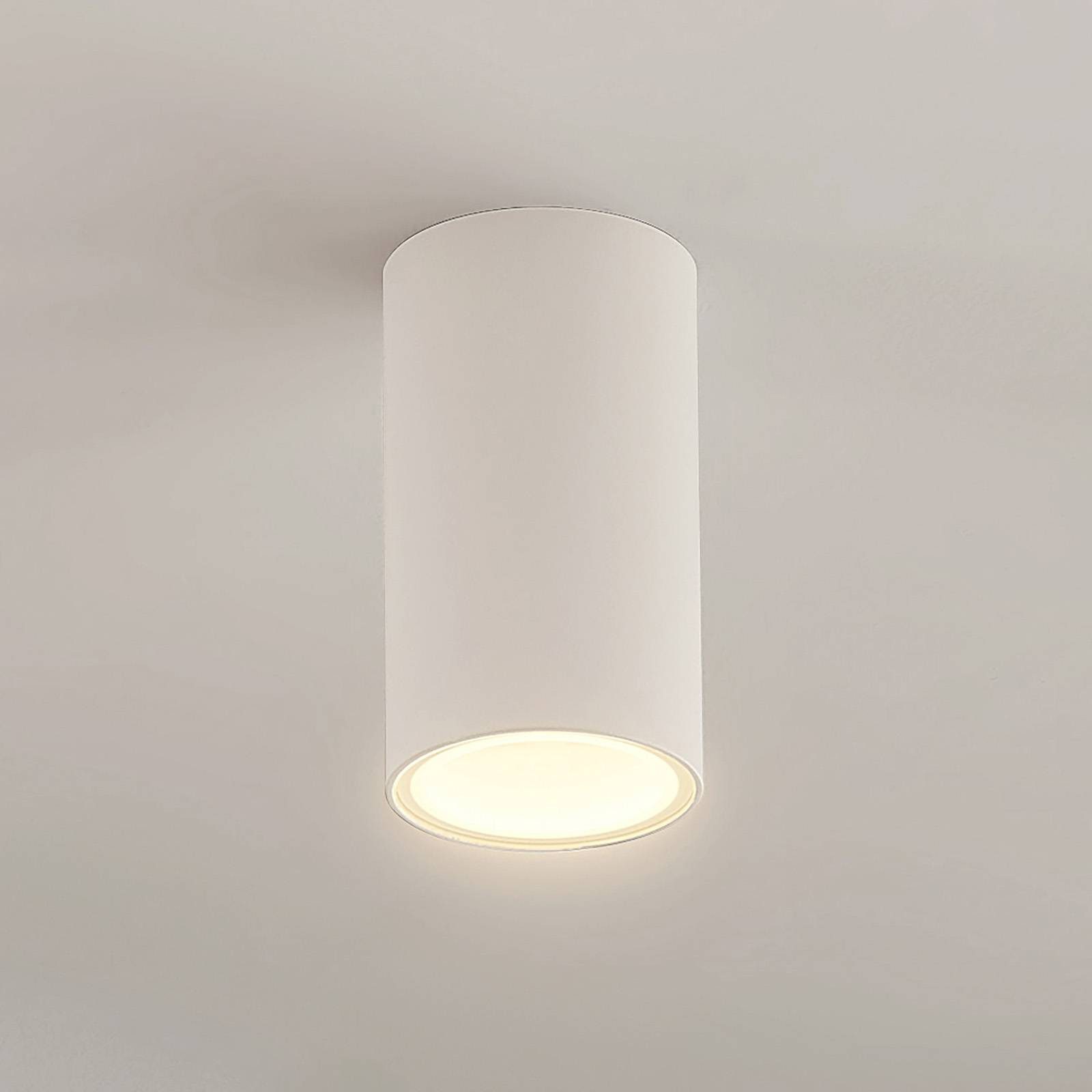 Arcchio Deckenstrahler Olivir, Metall, Weiß IP44, 1 x 8 W LED