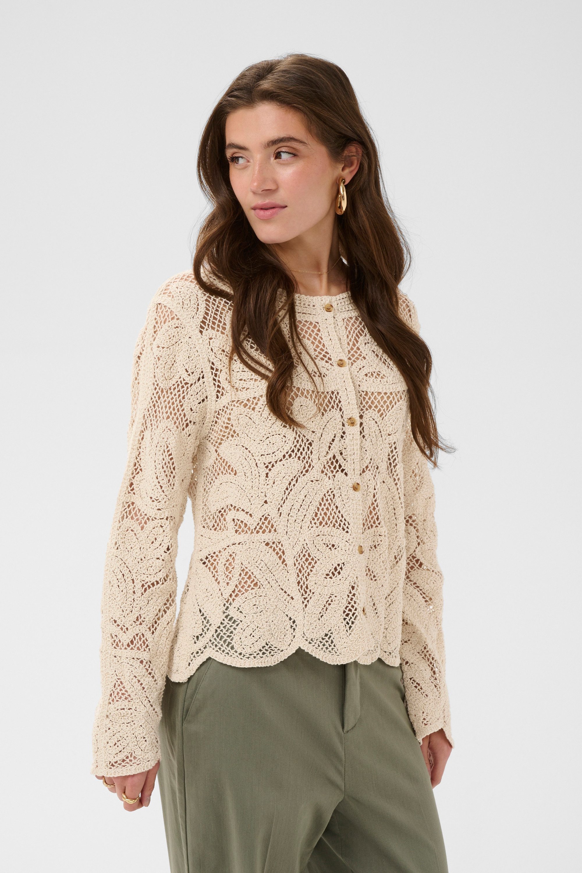 Cream Cardigan Strickjacke CRRelon