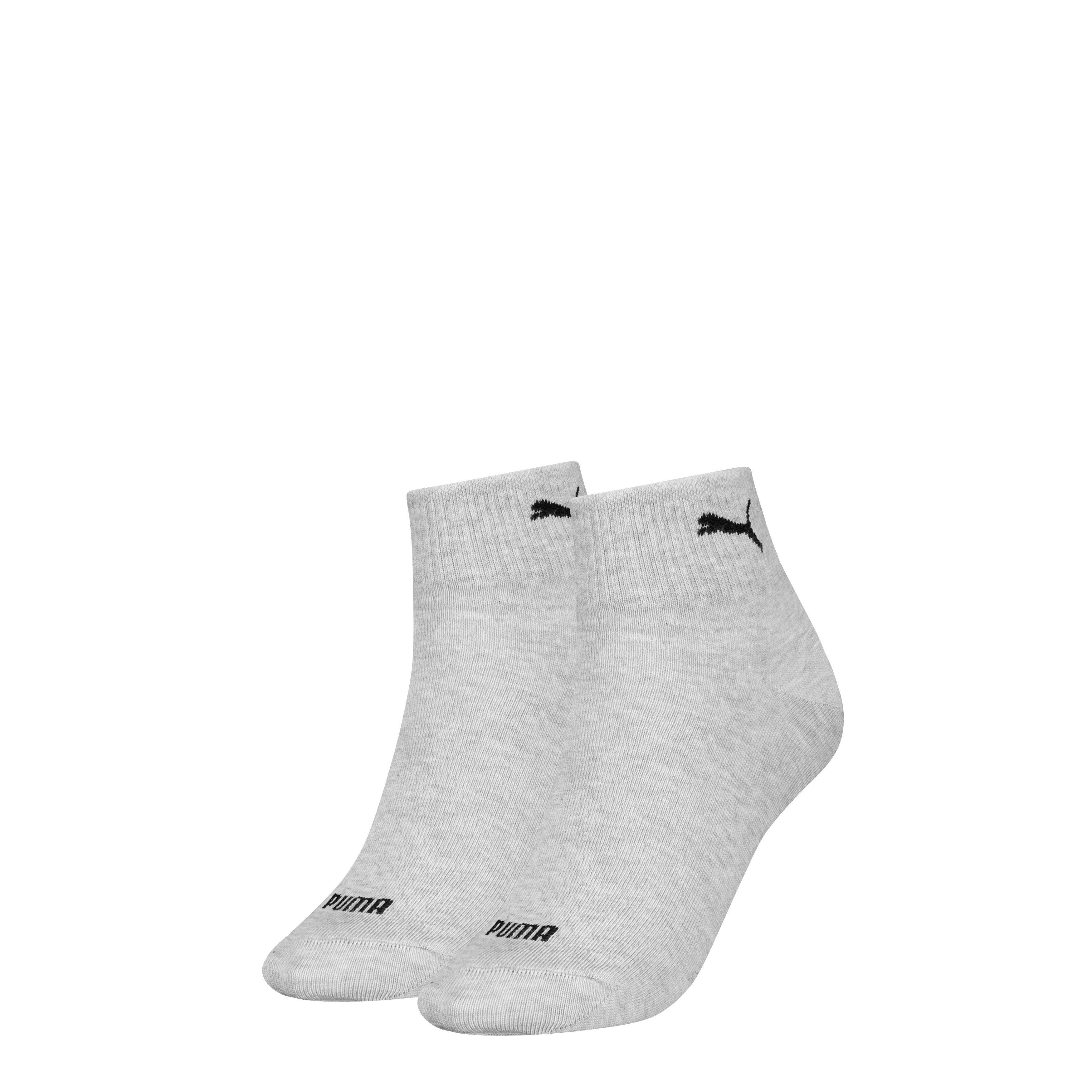 PUMA Kurzsocken PUMA WOMEN QUARTER 2P (2 Paar) atmungsaktives Mesh zur Belüftung, um kühl und trocken zu bleiben