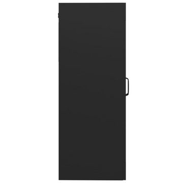 furnicato Sideboard Hängeschrank Schwarz 69,5x34x90 cm