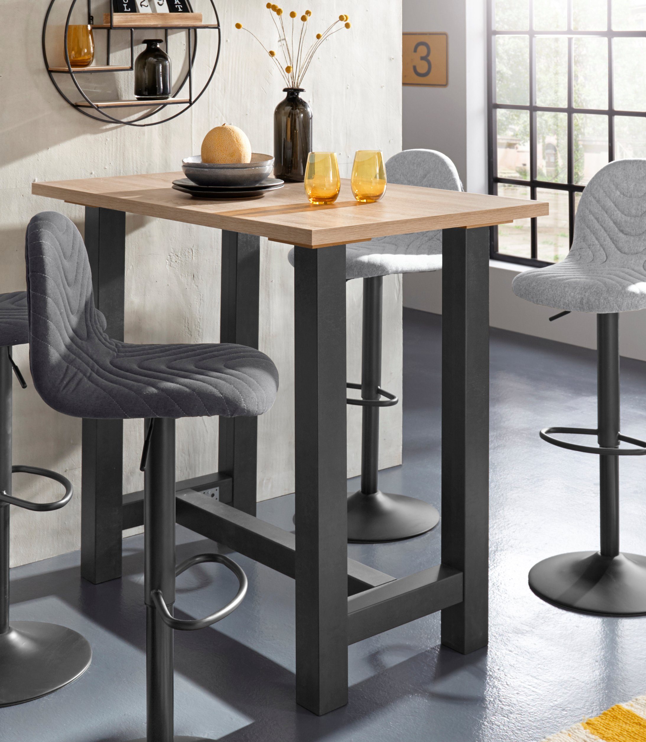 Mäusbacher Bartisch, Gestell in U-Form (Breite günstig online kaufen