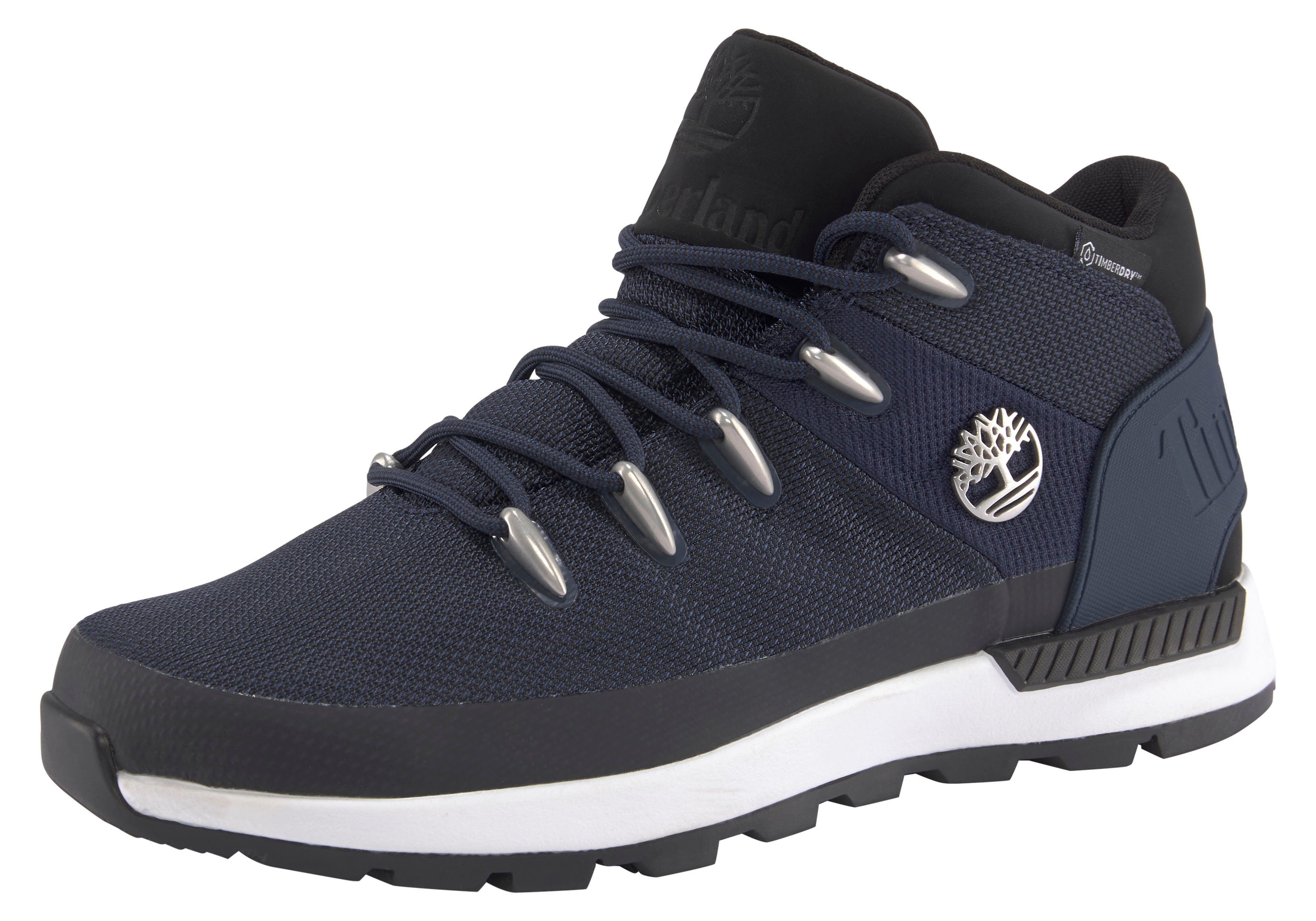 Trekker Mid Schnürboots Fab navy Wasserdicht Timberland Sprint WP