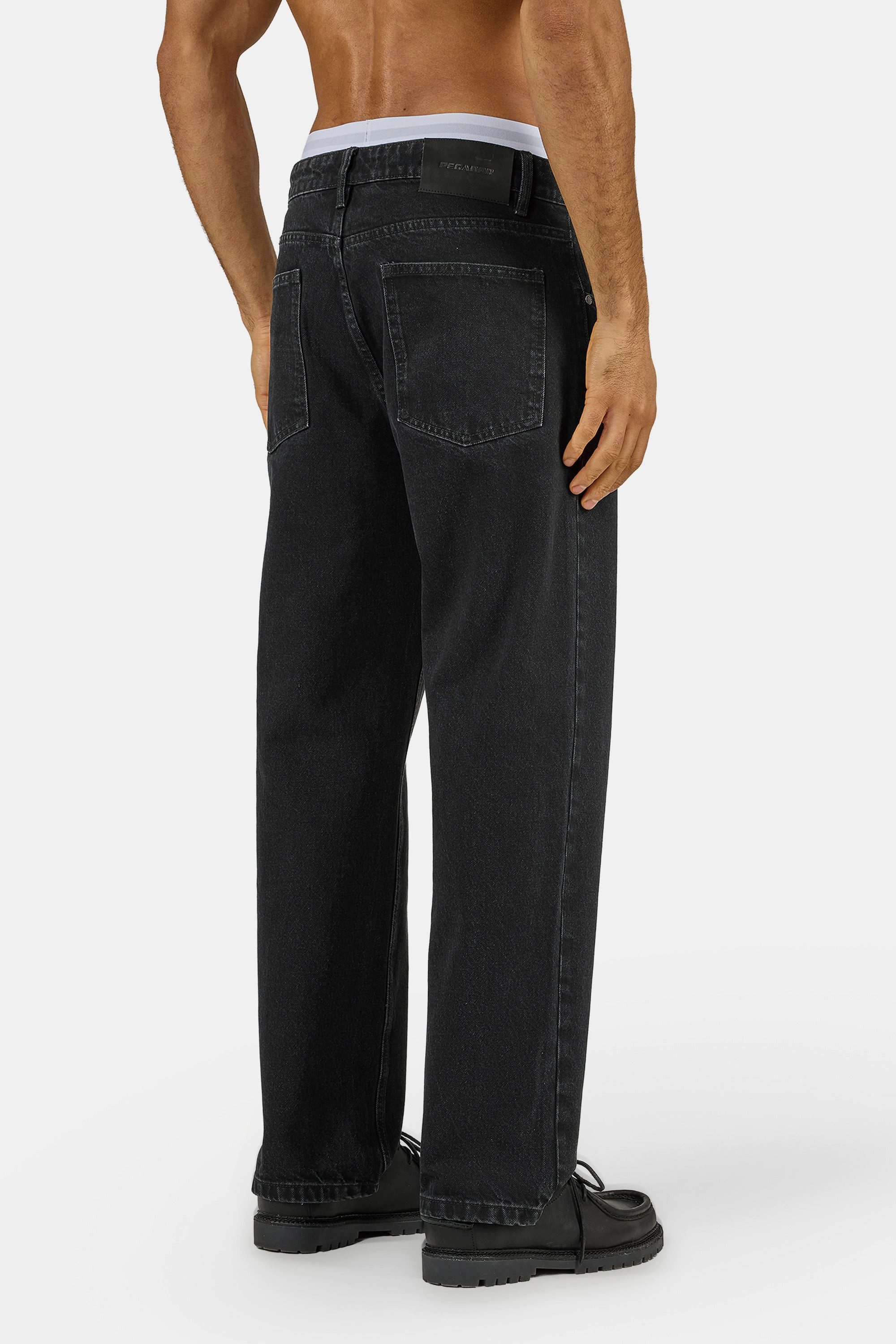 PEGADOR Loose-fit-Jeans Baltra Baggy Jeans Baumwolle, loose fit