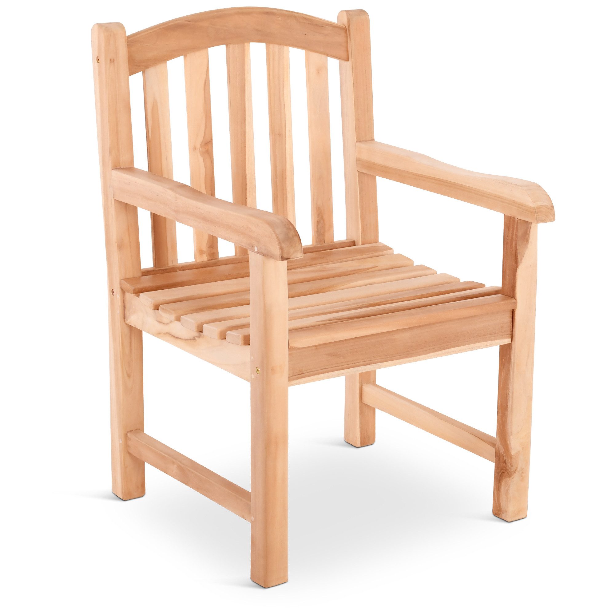 Raburg Gartenstuhl Teak-Holz-Sessel, wetterfestes Teak, Lana XL, langlebig, leicht & robust, UV-beständig & pflegeleicht