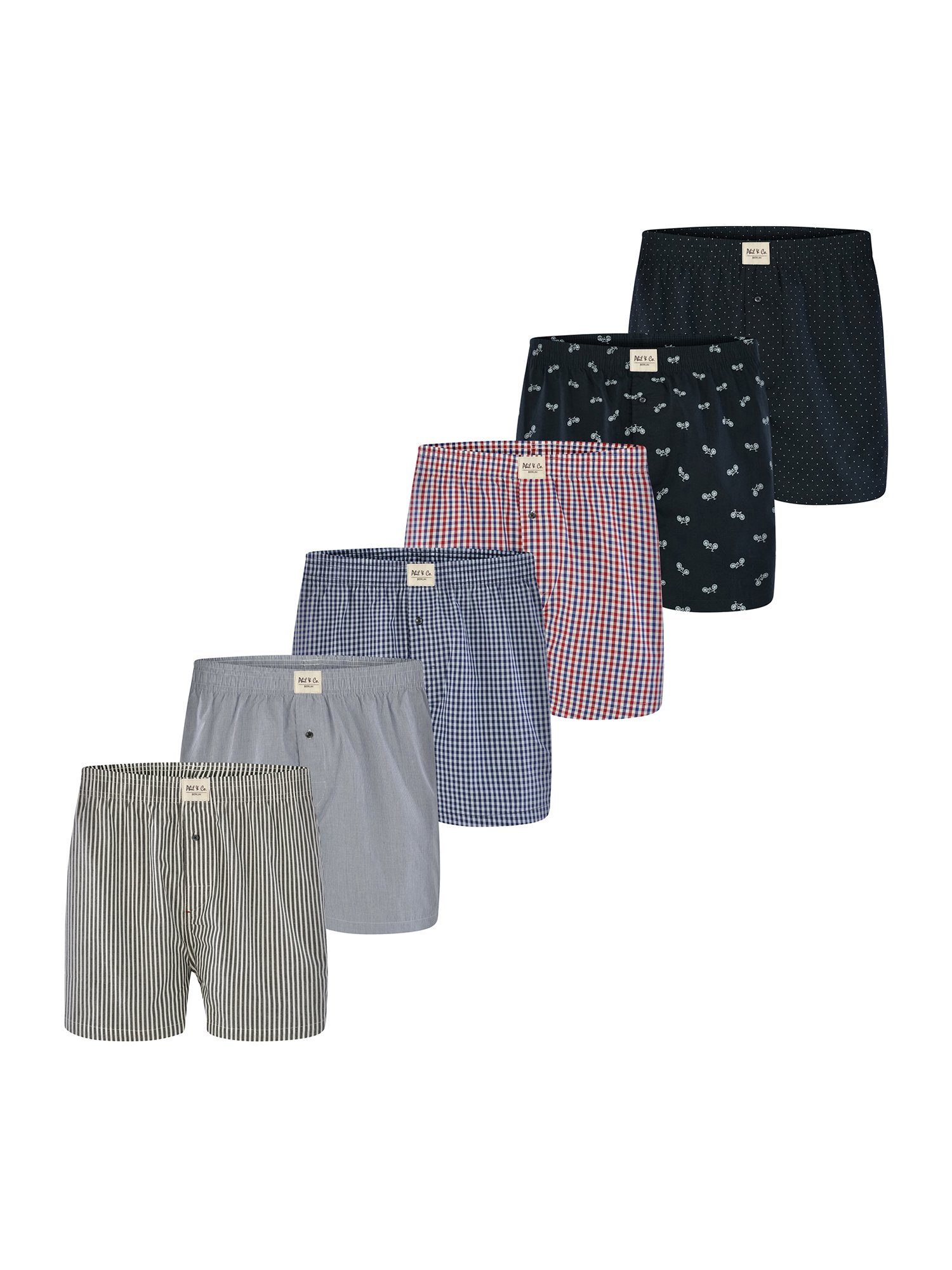 Phil & Co. Boxer Classic Sets (6-St) Mix 12