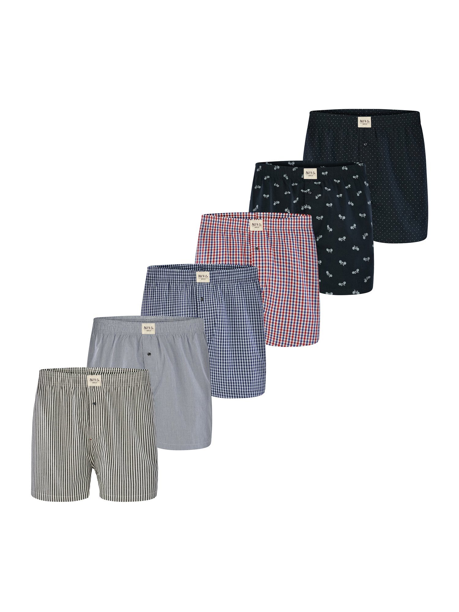 Phil & Co. Boxer Classic Sets (6-St) günstig online kaufen