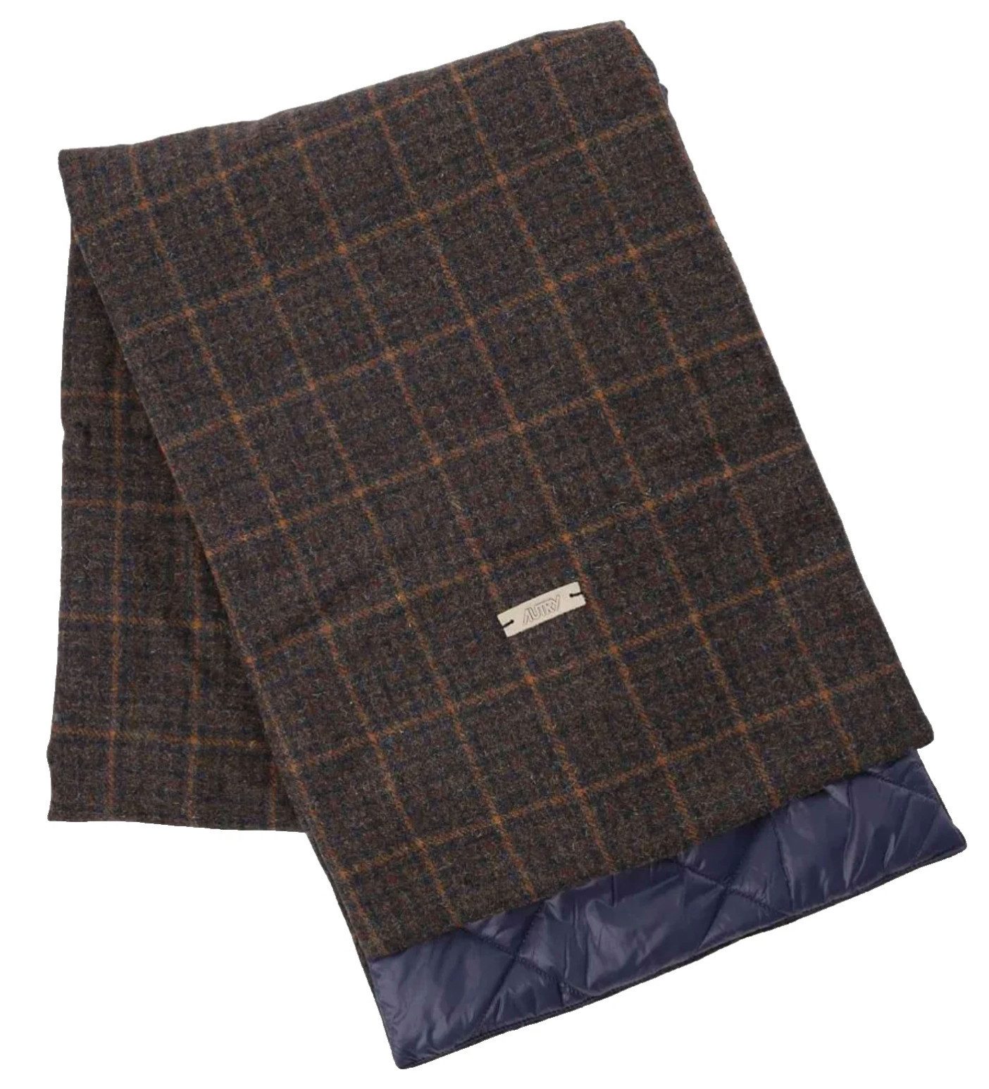 AUTRY Wollschal Unisex Wendbare Schal Stole Karomuster XXL, Doppellagige, wendbare Konstruktion