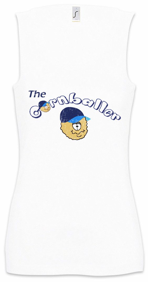 Tanktop The Cornballer Ärmelloses Damen T-Shirt Arrested Sign Zeichen