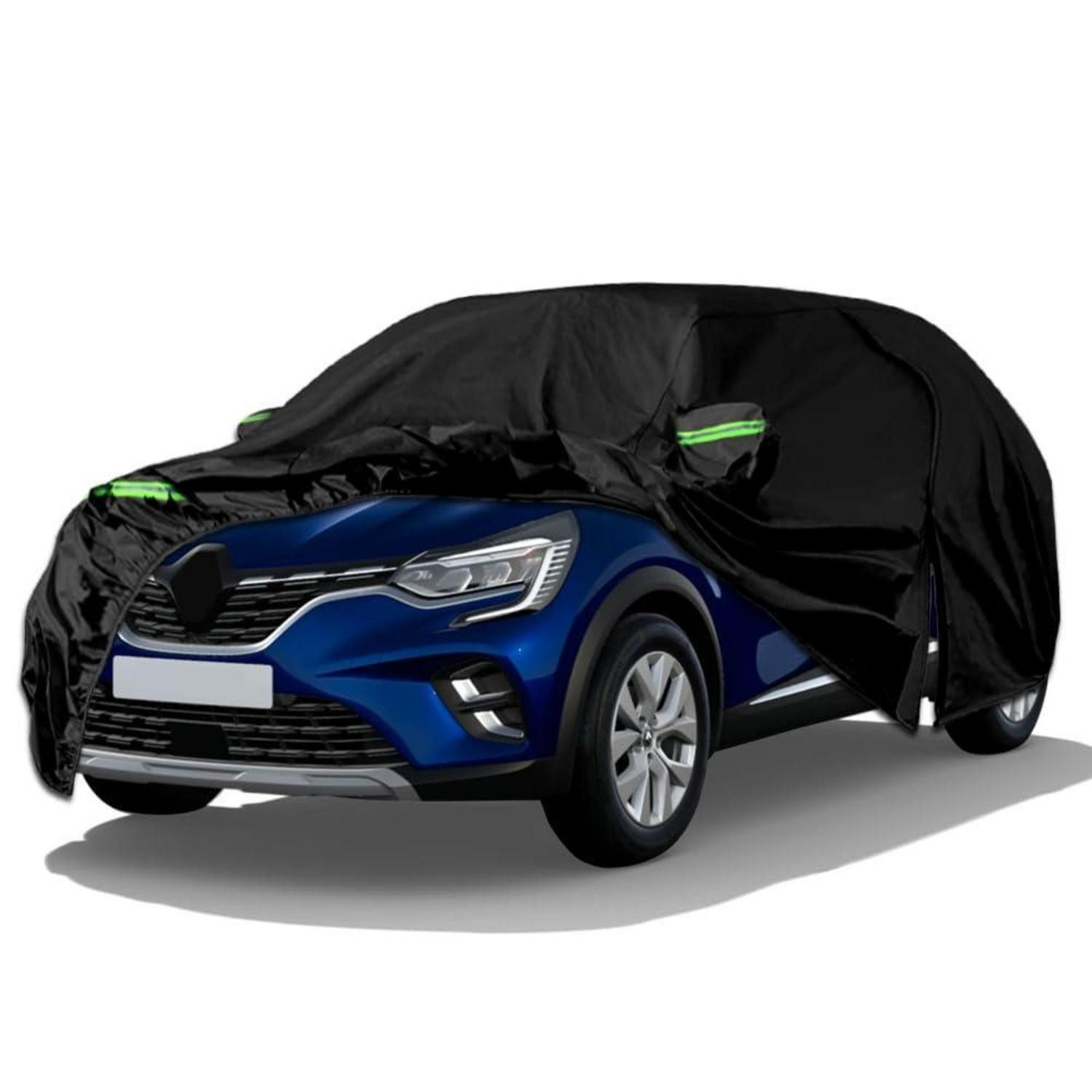 LuxusKollektion Autoplane Autoabdeckung wasserdicht atmungsaktiv Kompatibel mit Renault Captur