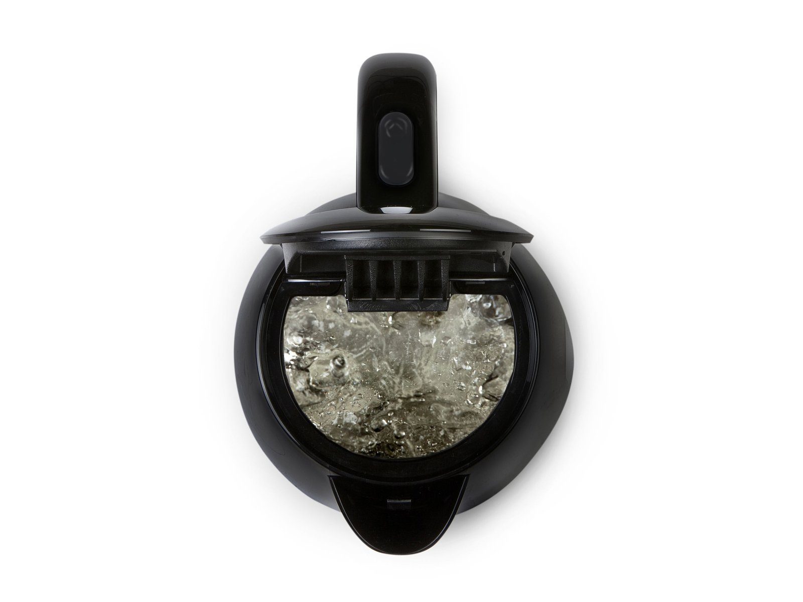 Kabel Wasserkocher, W, Heißwasserbereiter leise Domo schnell elektrischer ohne Schwarz Teekocher & 1.7 l, 2200