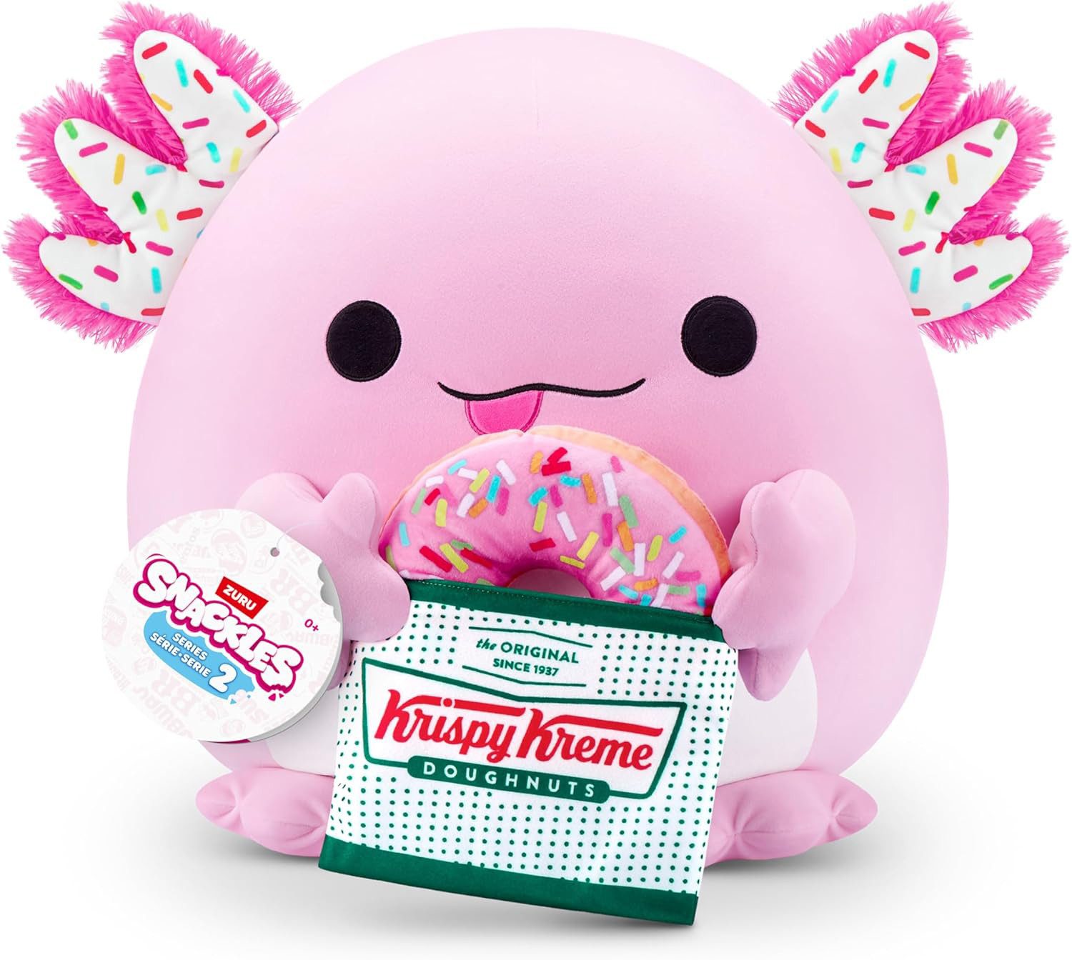 ZURU Plüschfigur Snackles Axolotl in Pink günstig online kaufen
