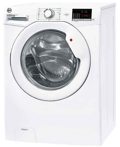 Hoover Waschmaschine H-WASH 300 Lite H3W4 272DA3/1-S, 7 kg, 1200 U/min, Symbolblende, NFC, Digitaldisplay, 16 Programme