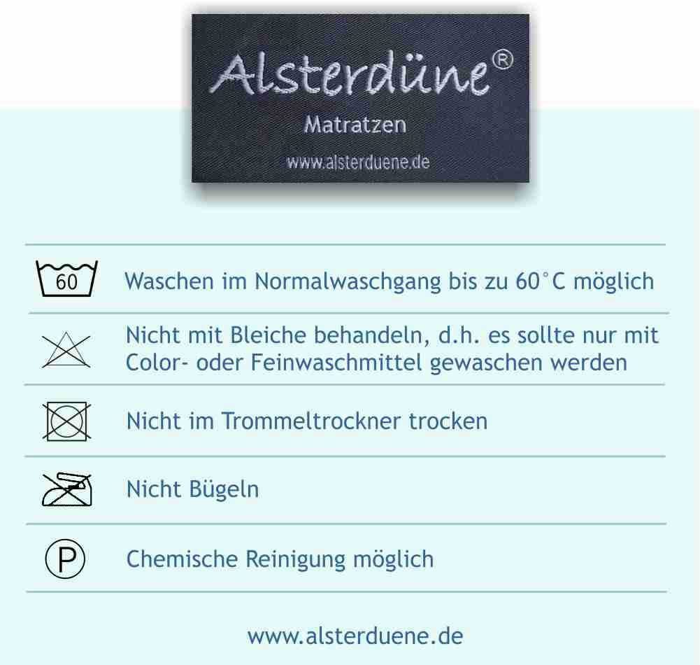 Kindermatratze Alsterdüne® in 140x70cm, hoch Germany, Höhe 9cm, cm Babybett-Matratze 9 Made Alsterdüne