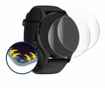 BROTECT Full-Screen Schutzfolie für Garmin Venu 3S, Displayschutzfolie, 2 Stück, 3D Curved klar
