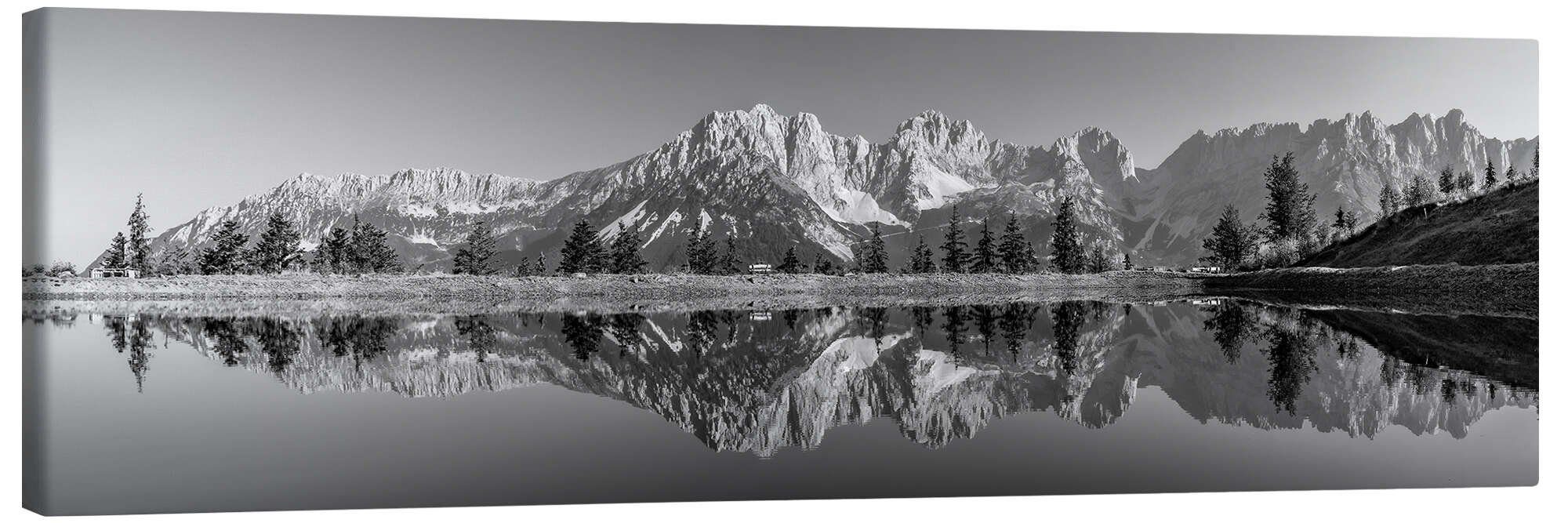 Posterlounge Wandbild Wilder Kaiser, Tirol IV, Achim Thomae, erhältlich als Poster, Leinwandbild, Wandsticker oder Acrylglasbild