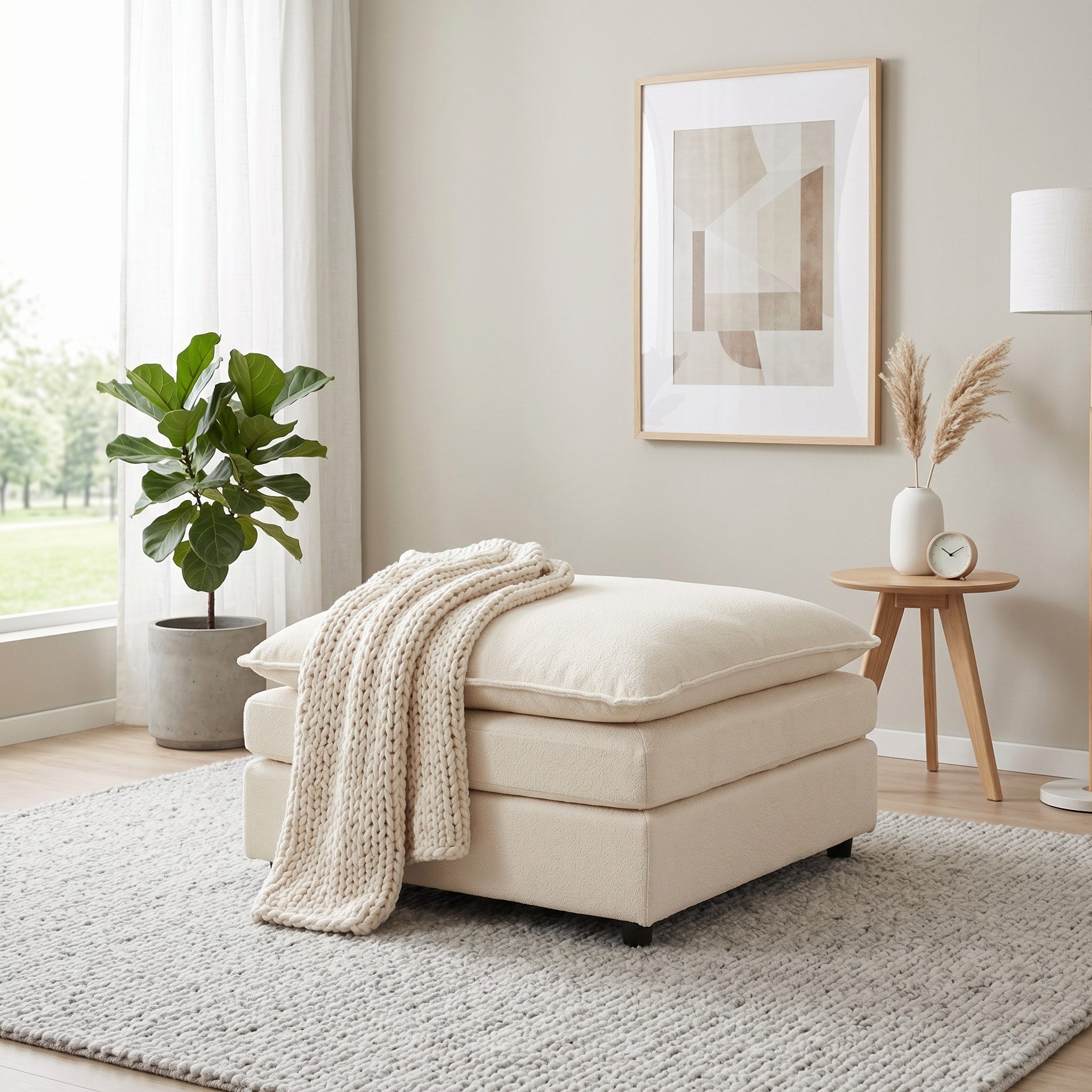 Jiexi Wohnlandschaft Sofa, multifunktionales Kombinationssofa, Freizeitsofa