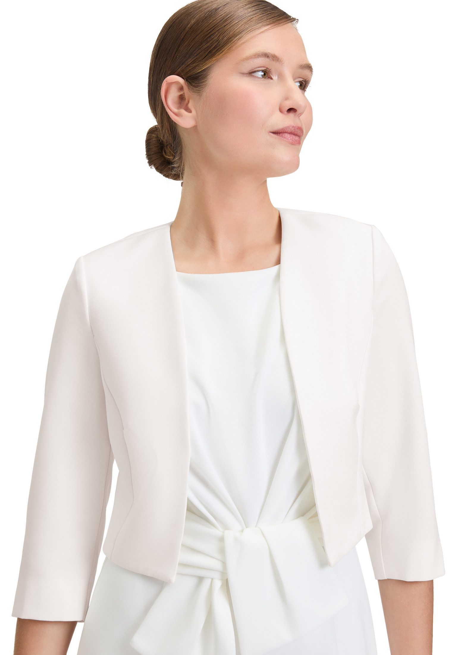 Vera Mont Bolerojacke Damen mit Kellerfalten