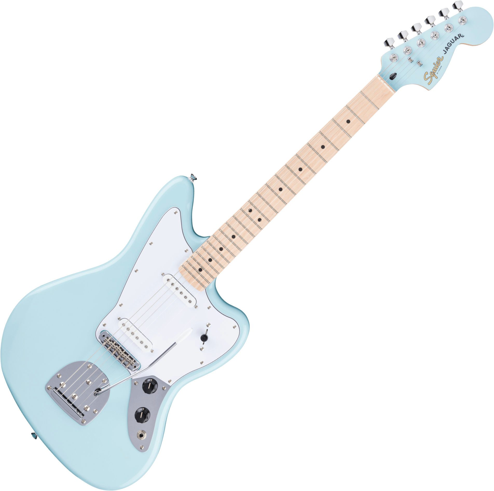 Squier E-Gitarre Limited Edition Affinity Jaguar Daphne Blue, Jaguar, Limited Edition
