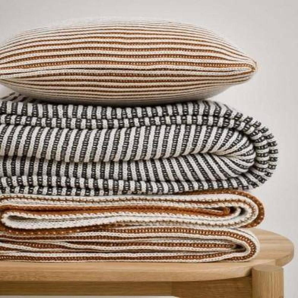 Plaid Kuha Warm Pecan, Marc O'Polo Home