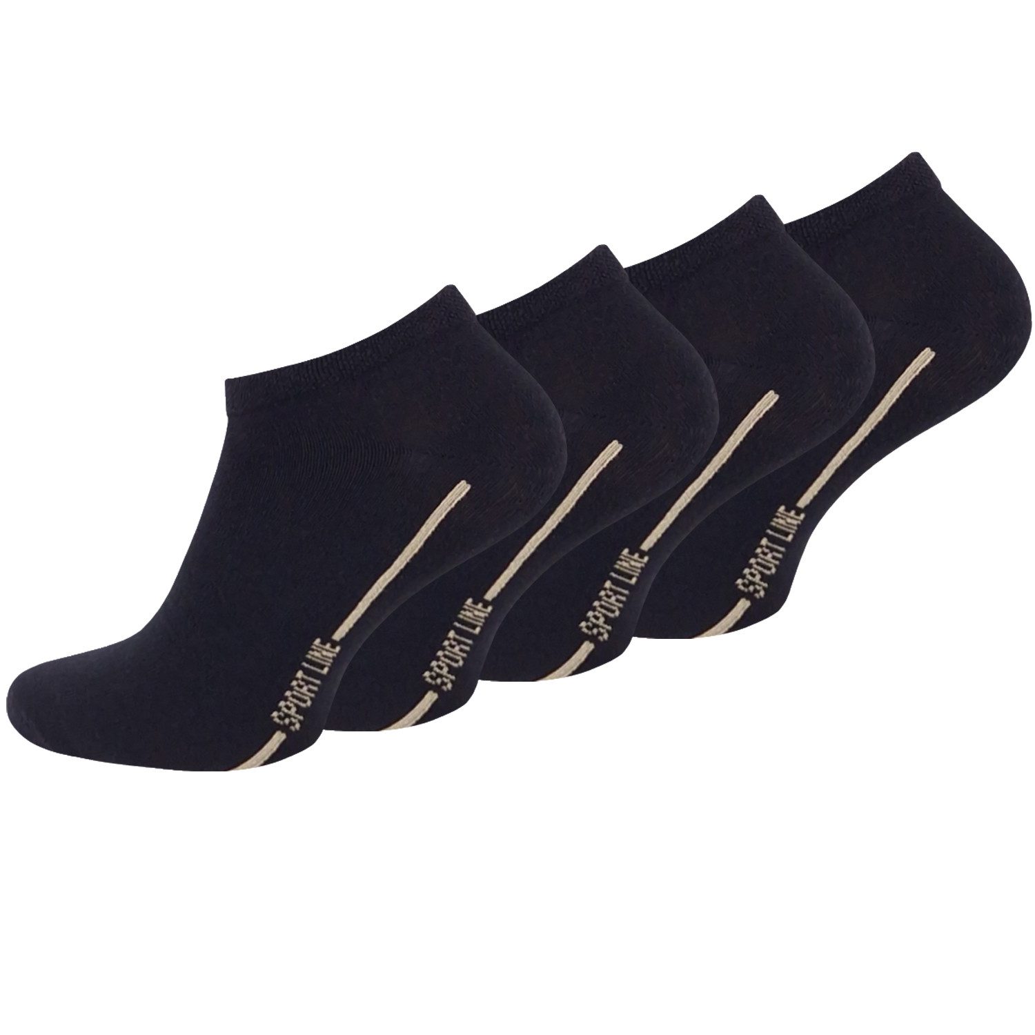 Vincent Creation® Sneakersocken (8-Paar) in angenehmer Baumwollqualität