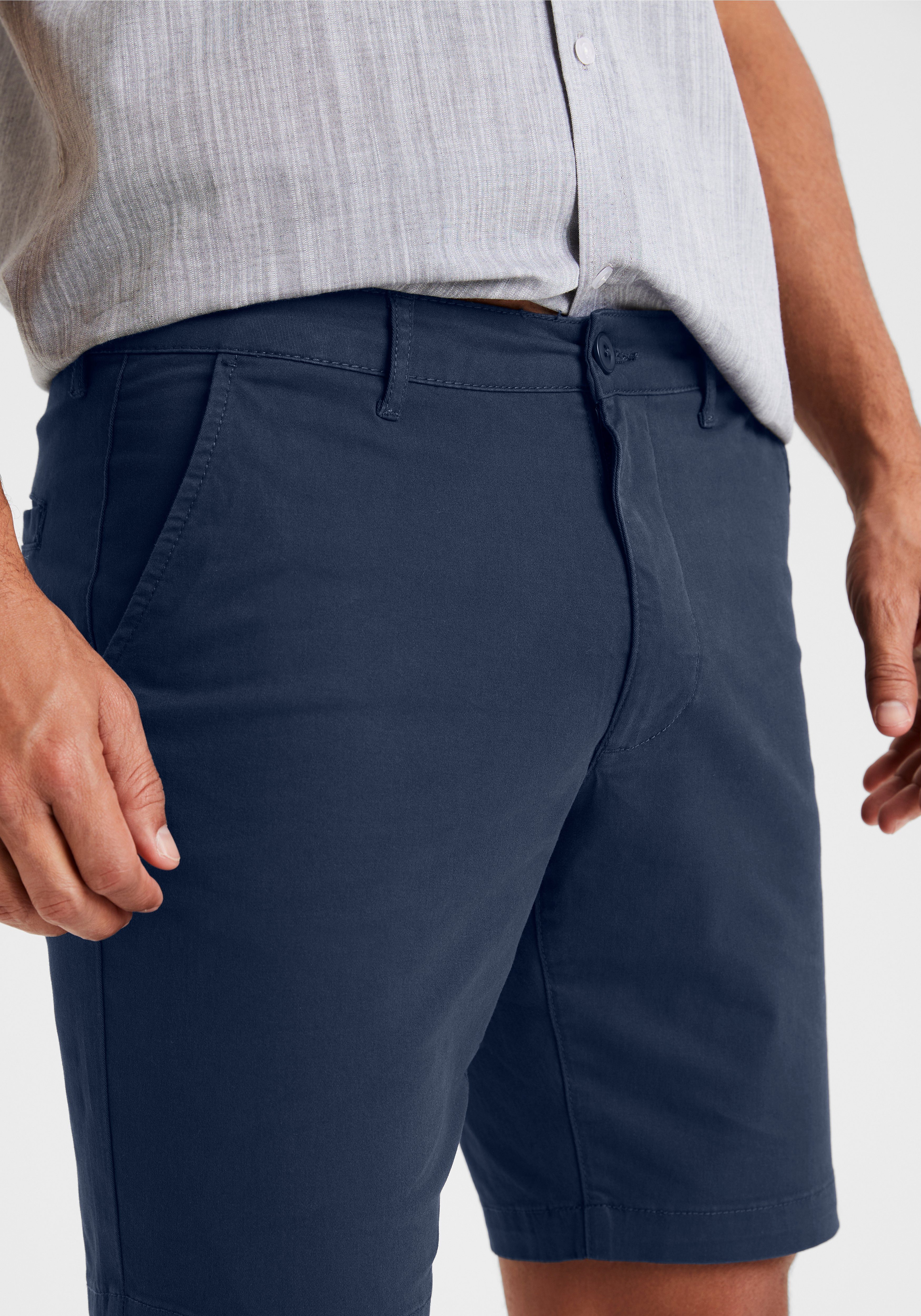 H.I.S Chinoshorts regular-fit Shorts aus elastischer Baumwoll-Qualität – Bild 5 von 5