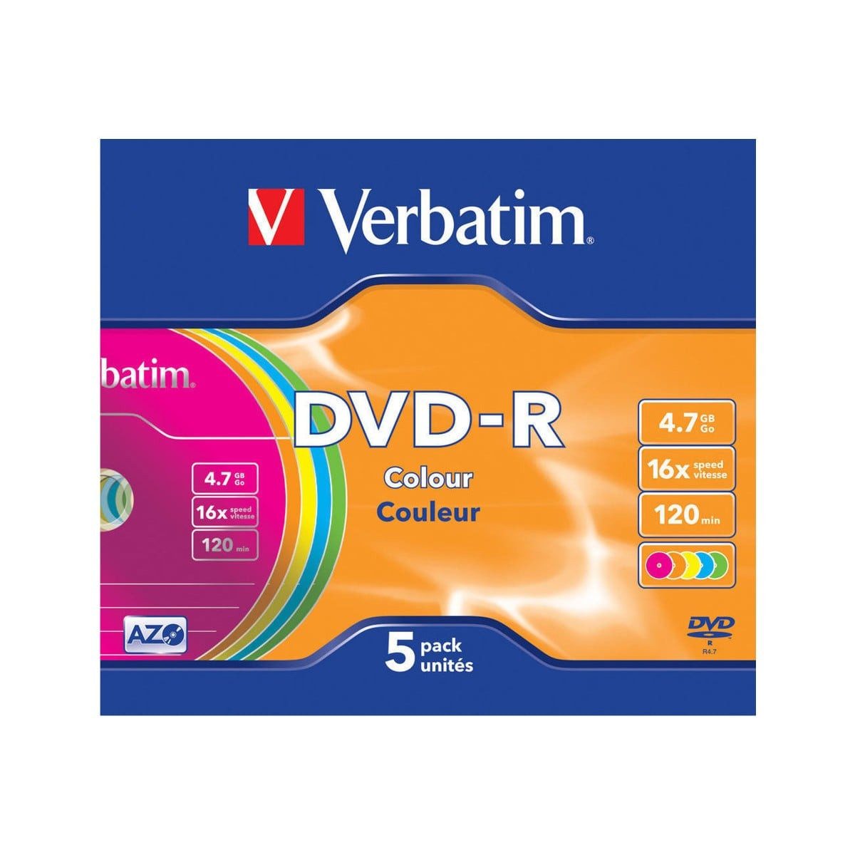 Verbatim CD-Rohling 43557 DVD-R 4.7GB Rohlinge