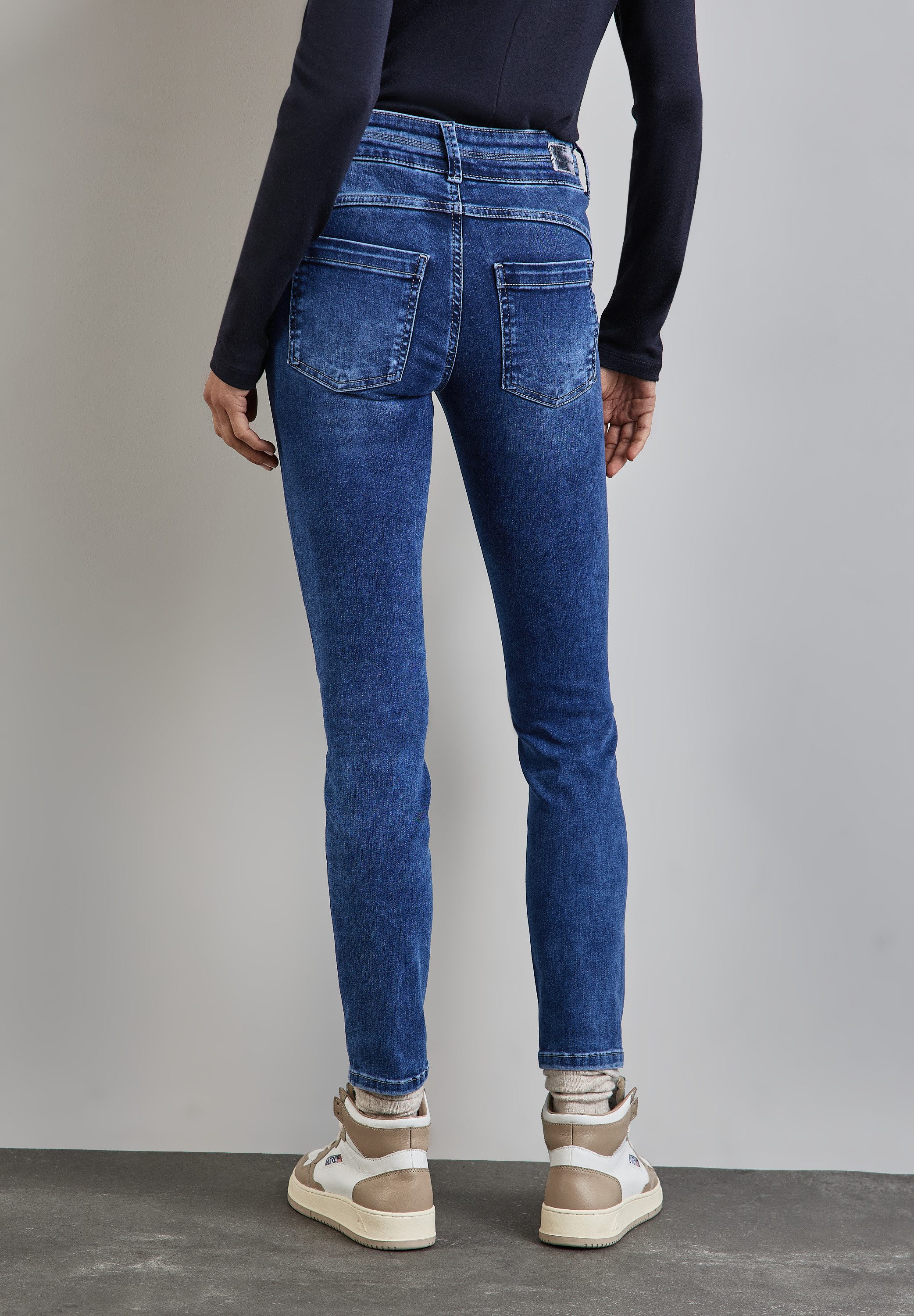 STREET ONE Slim-fit-Jeans Style YORK 5-Pocket-Style günstig online kaufen