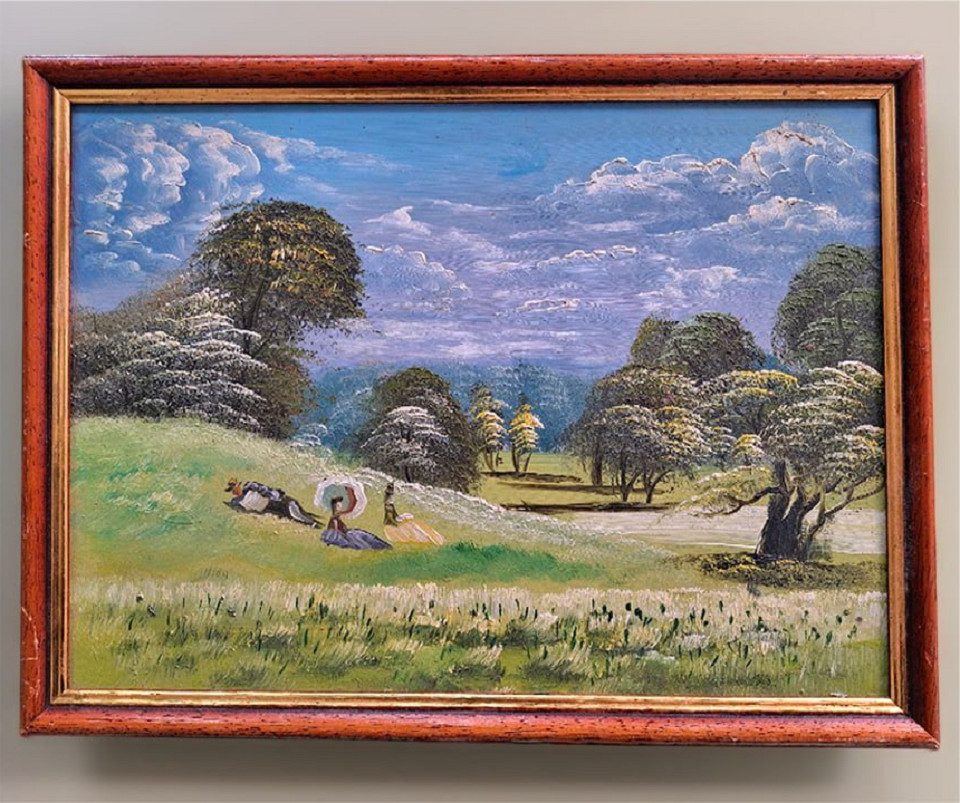 Xlmoebel Gemälde Zeitgenössisches handgemaltes Ölbild auf Leinwand Sofort, Hergestellt in Europa