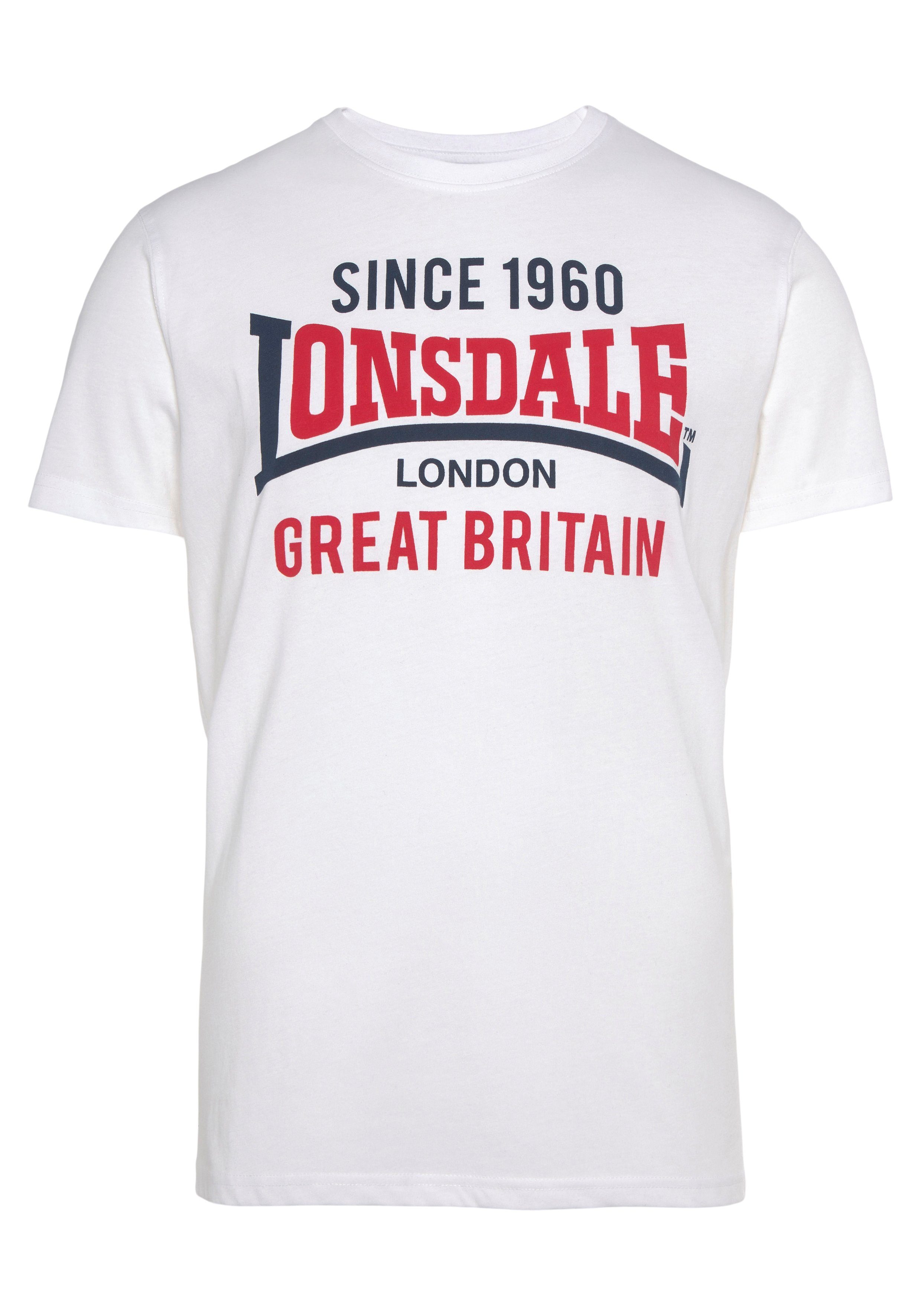 Lonsdale T-Shirt COLLESSIE (Packung, 2-tlg) Doppelpack