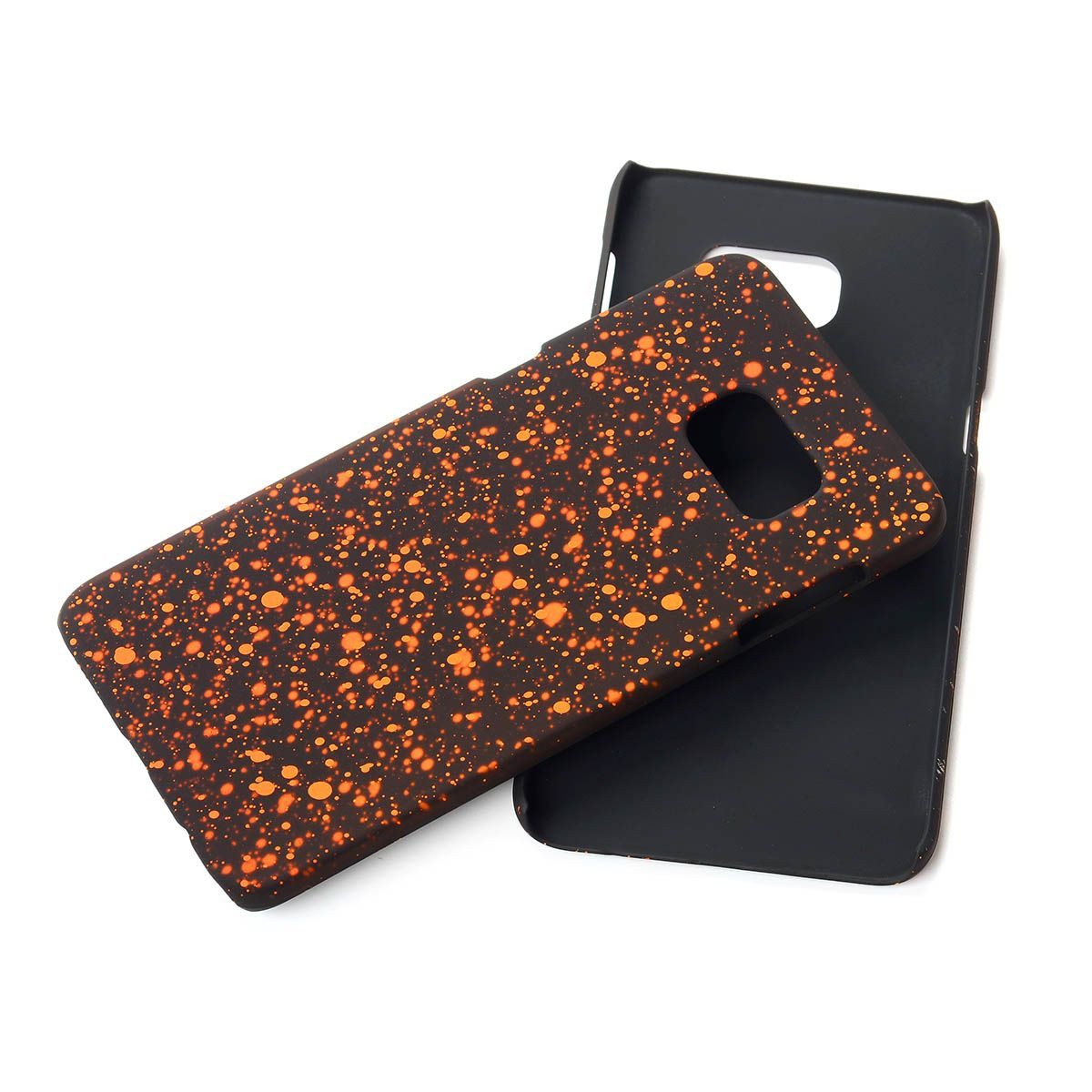 König Design Handyhülle Samsung Galaxy S6 Edge Plus, Samsung Galaxy S6 Edge Plus Handyhülle Backcover Schwarz