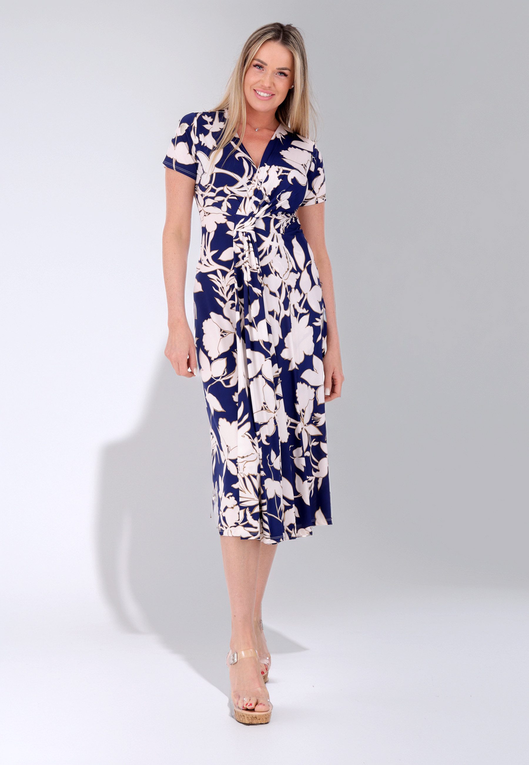 YC Fashion & Style Sommerkleid Stilvoll, bequem & einfach wunderschön! Alloverdruck