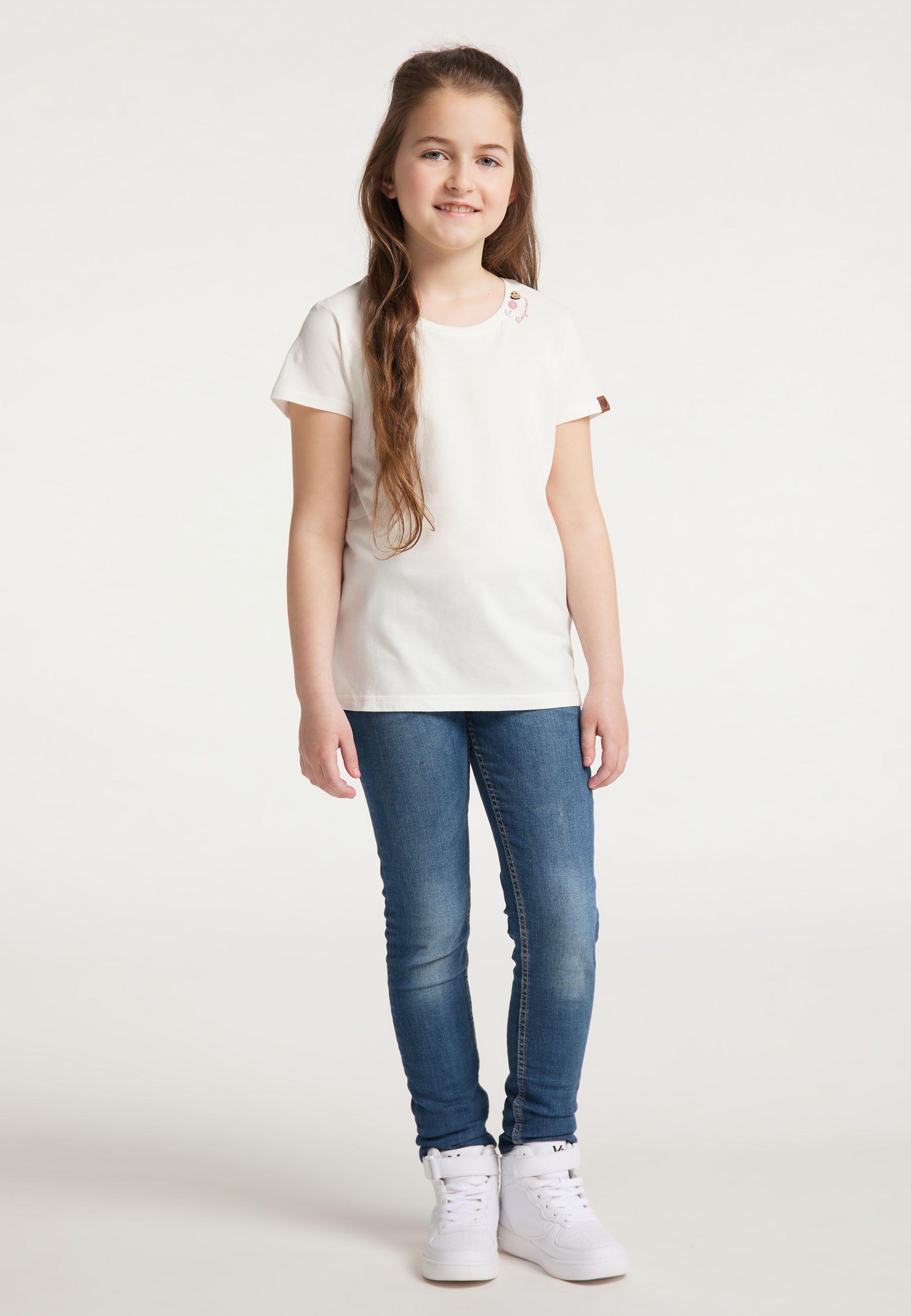 Ragwear T-Shirt VIOLKA ORGANIC Nachhaltige & Vegane Mode WHITE