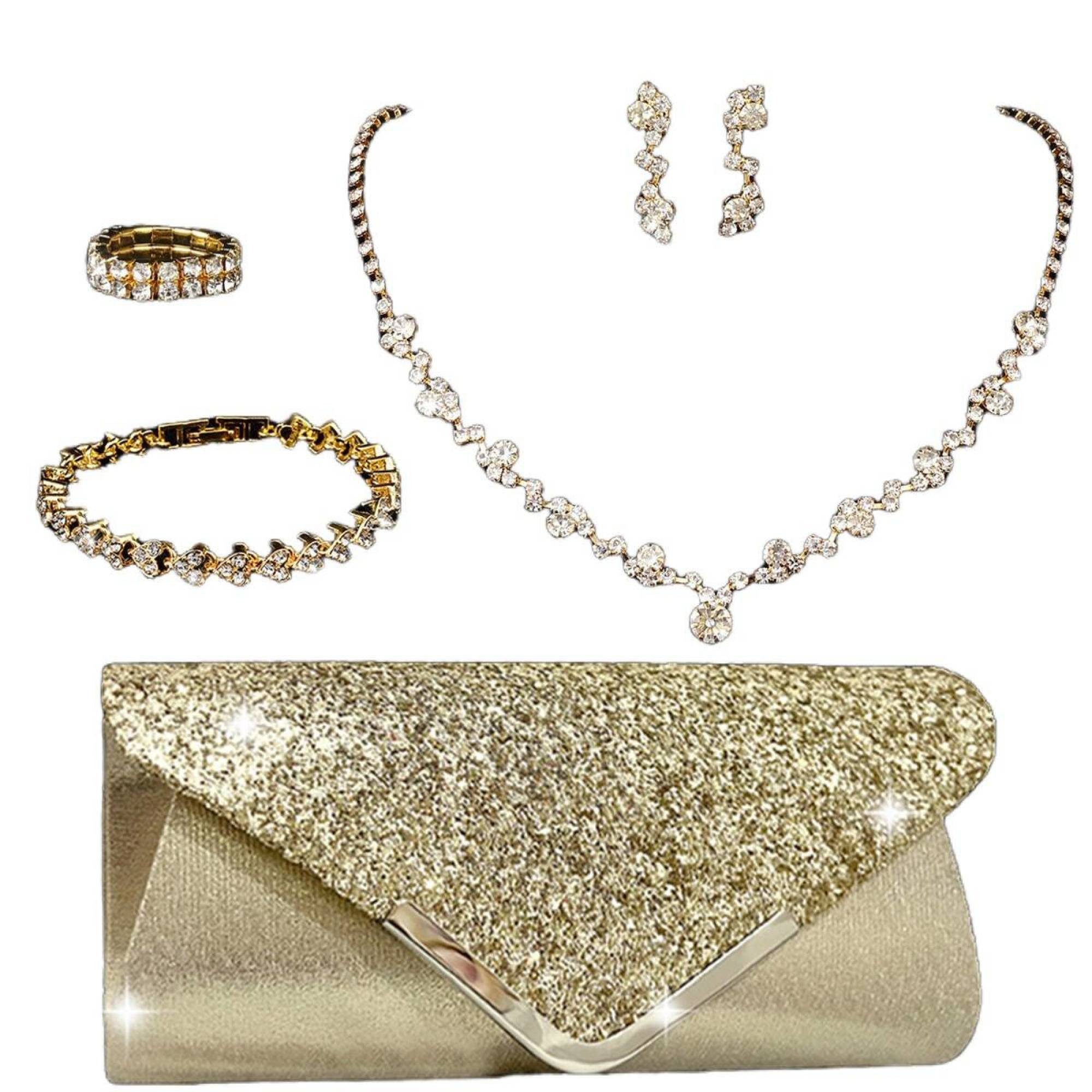 YRIIOMO Schmuckset Elegantes Schmuckset mit Halskette, günstig online kaufen