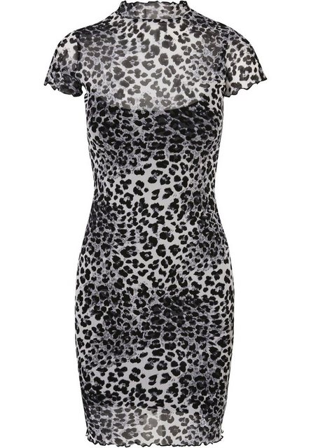 URBAN CLASSICS Shirtkleid Urban Classics Damen Ladies Mesh Double Layer Dre günstig online kaufen