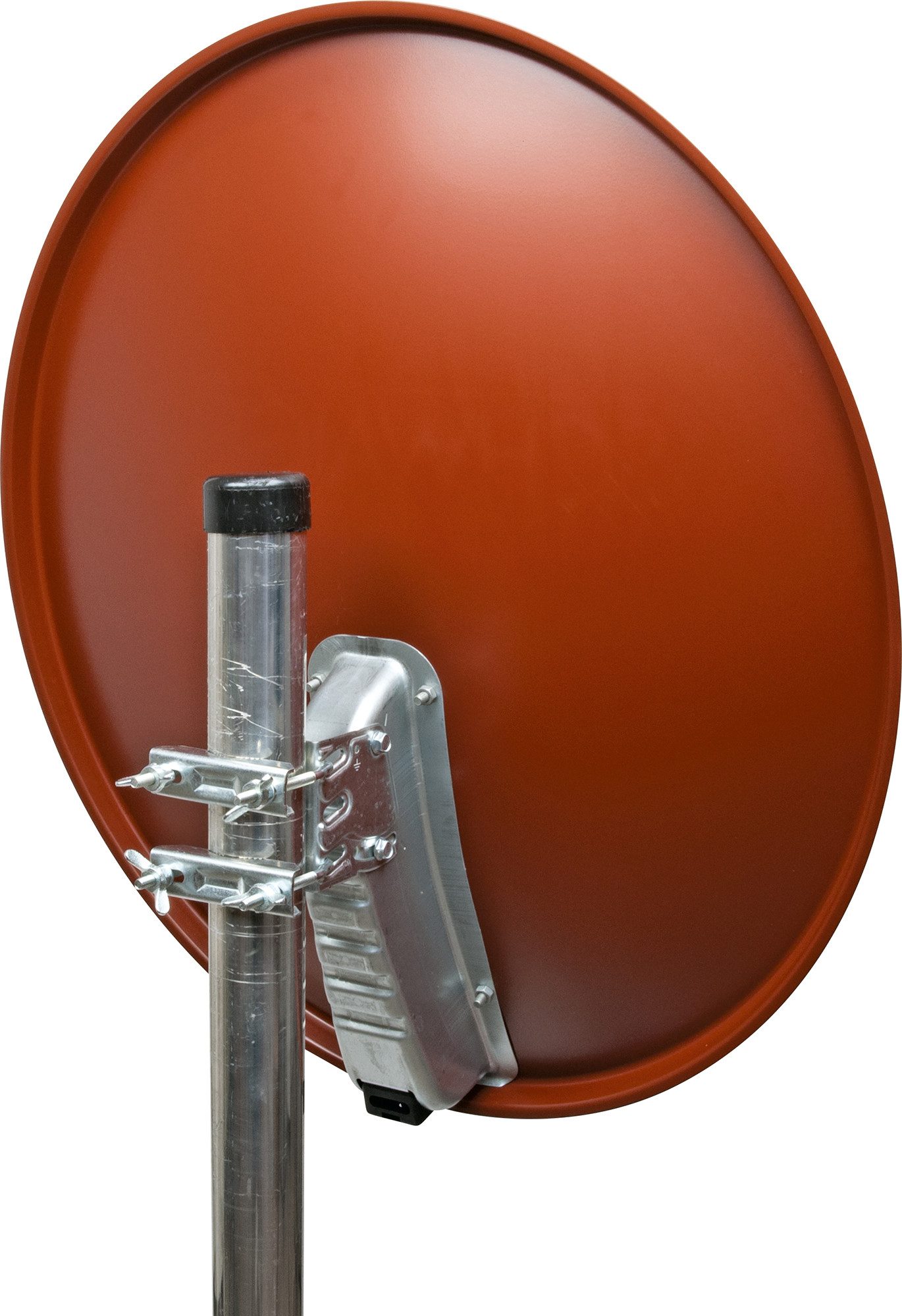 Schwaiger SPI621.2 Sat-Spiegel (57 cm, Aluminium, ziegelrot)