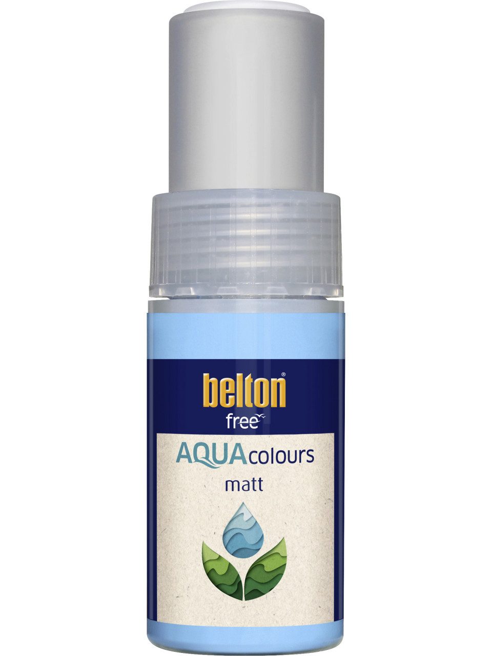 Acryl-Buntlack belton free Lackstift AQUAcolours 9 ml reinweiß